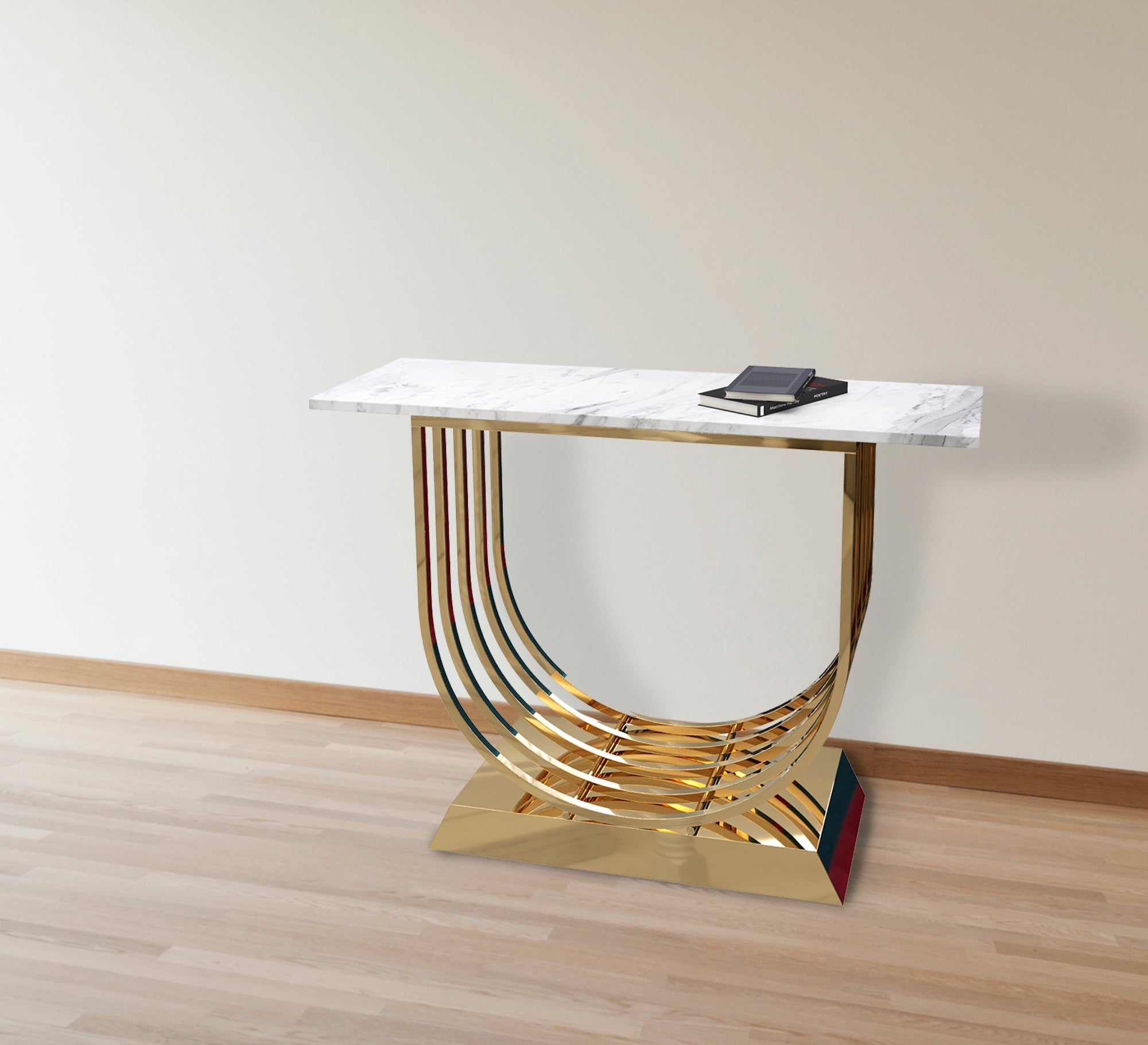 Console with U - shaped base - Vitrine Furniture - Furniture