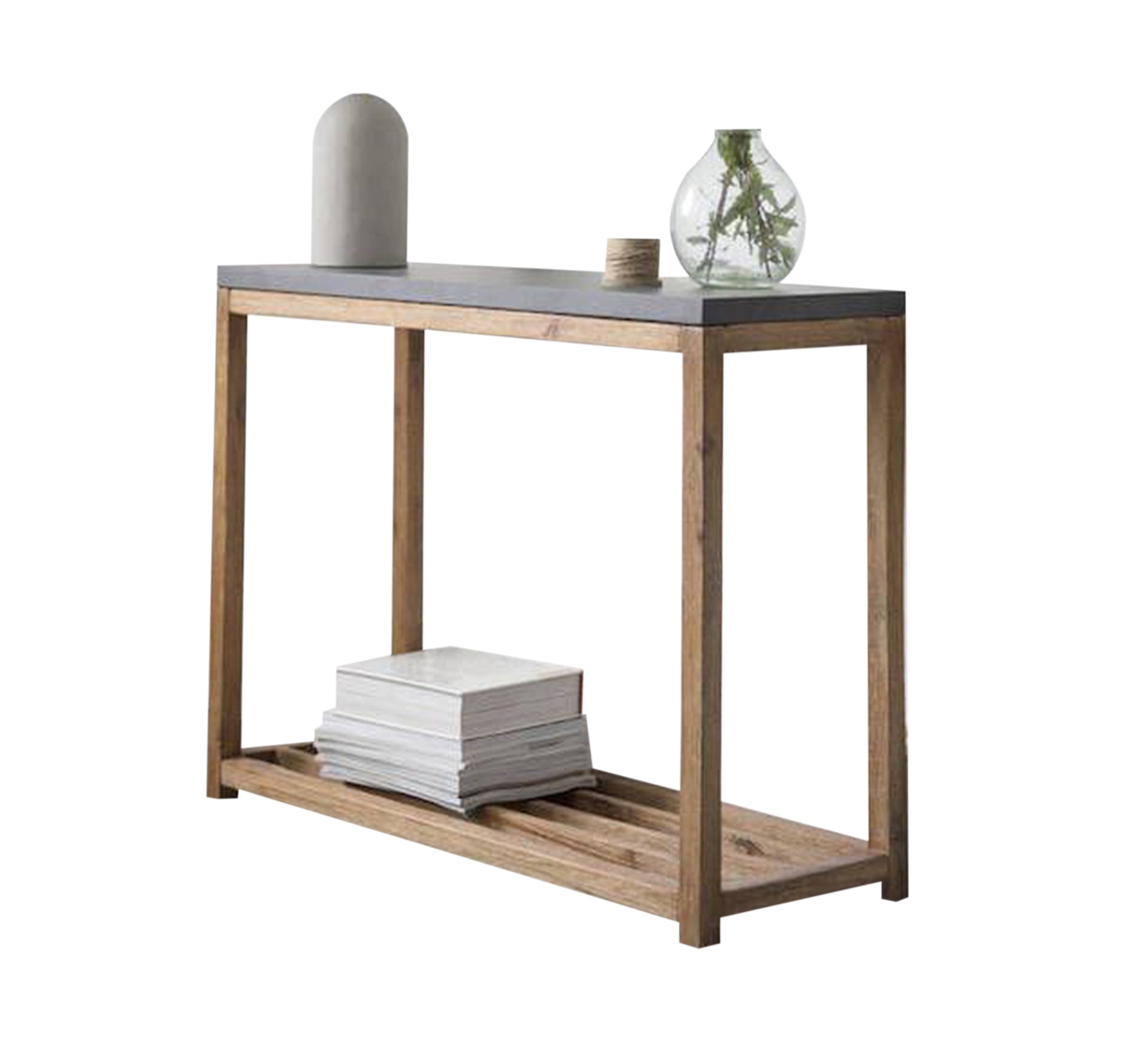Console with upper and lower shelves - Vitrine Furniture - Furniture