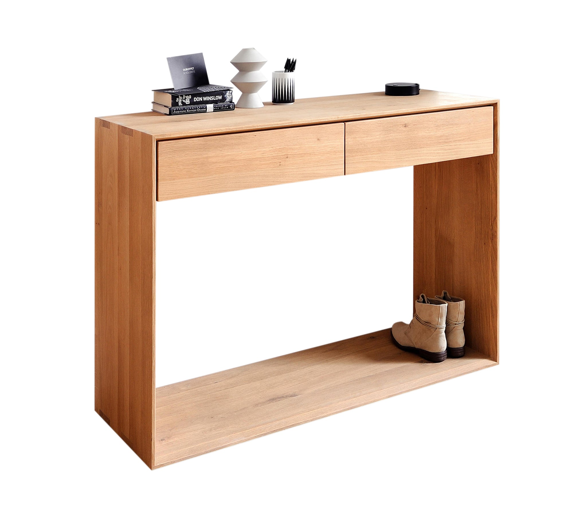 Console with upper shelf and middle shelf - Vitrine Furniture - Furniture
