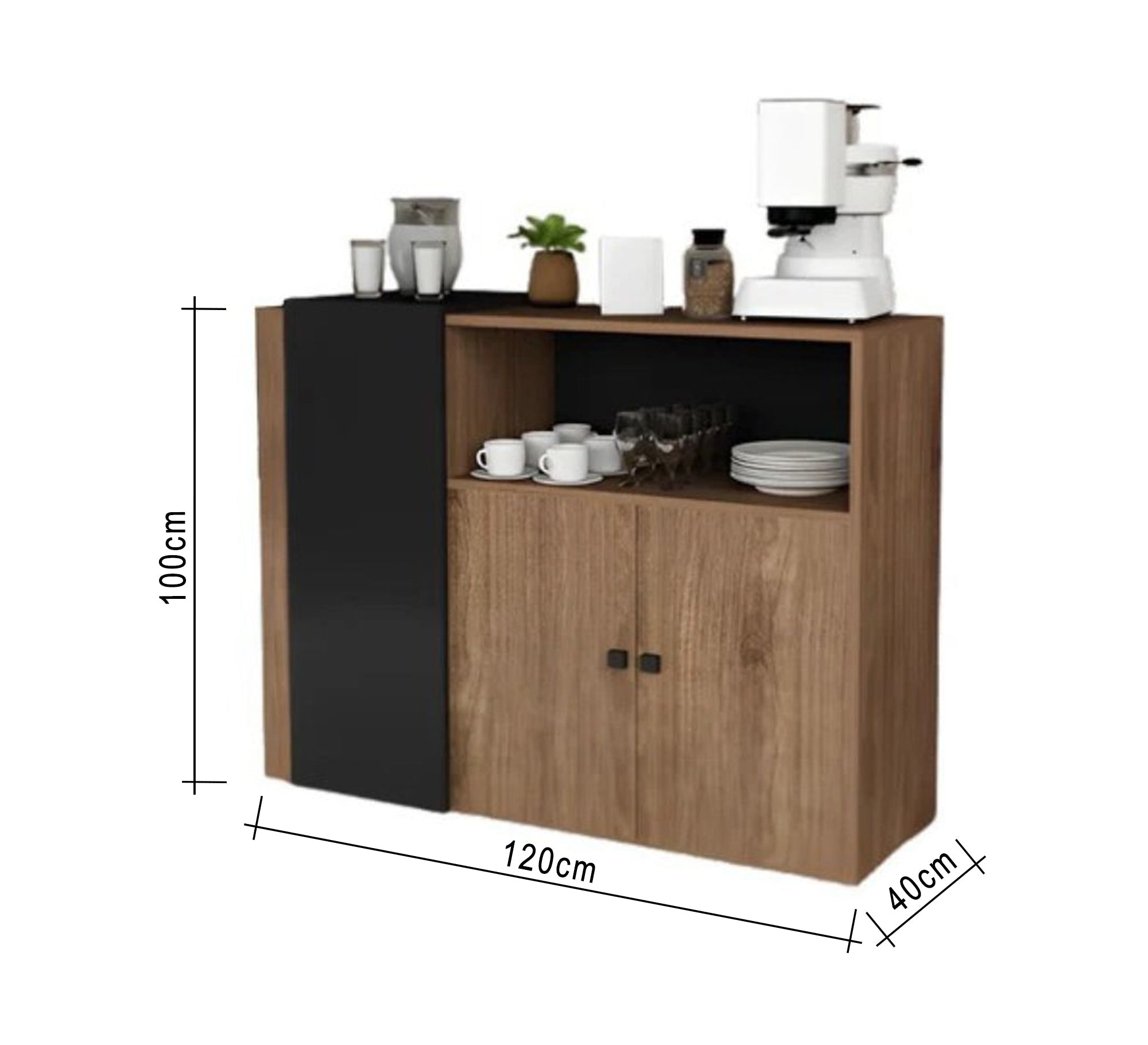 Contemporary coffee corner - Vitrine Furniture - Furniture
