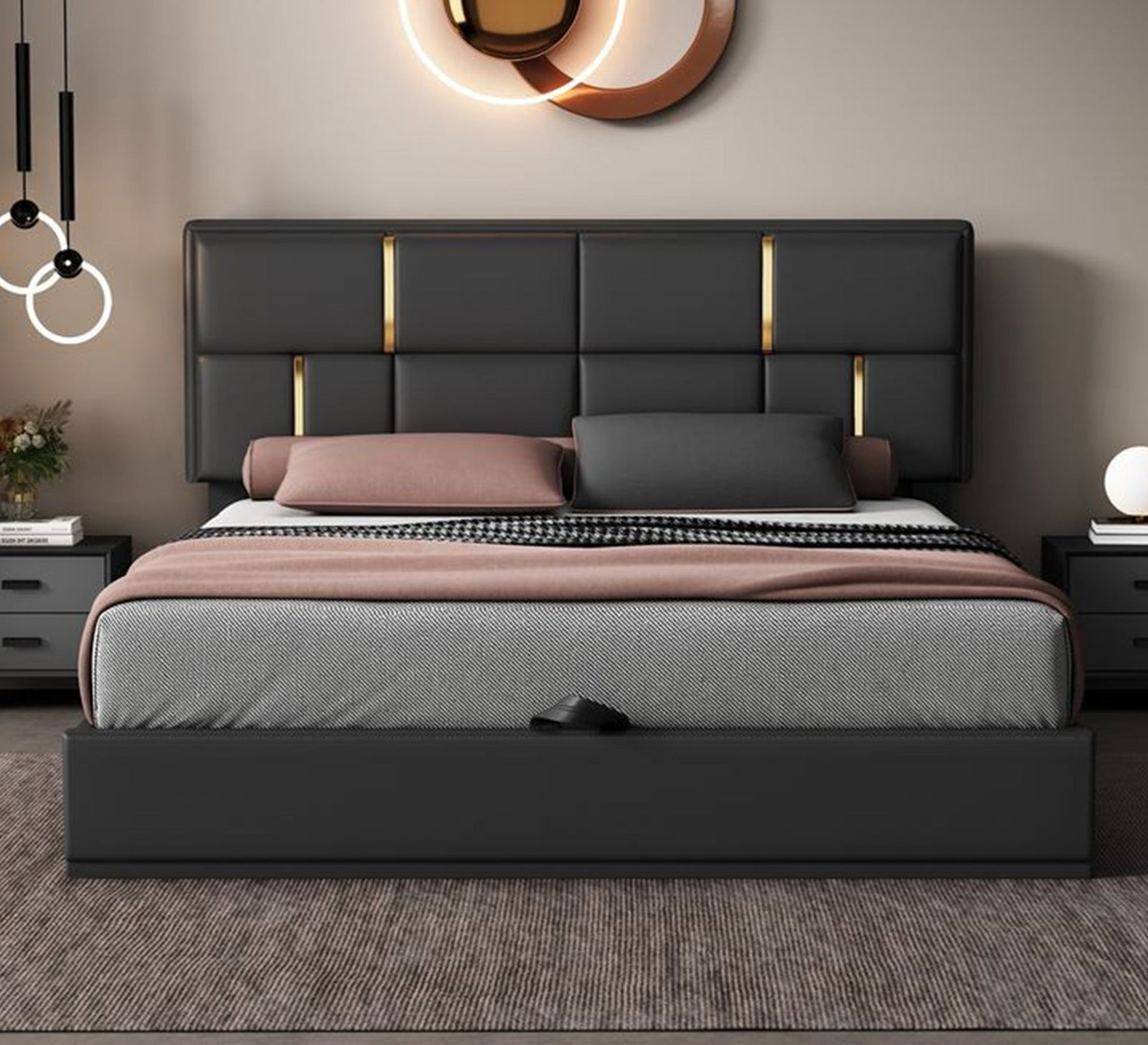 Contemporary elegance with a touch of gold - Vitrine Furniture - Furniture