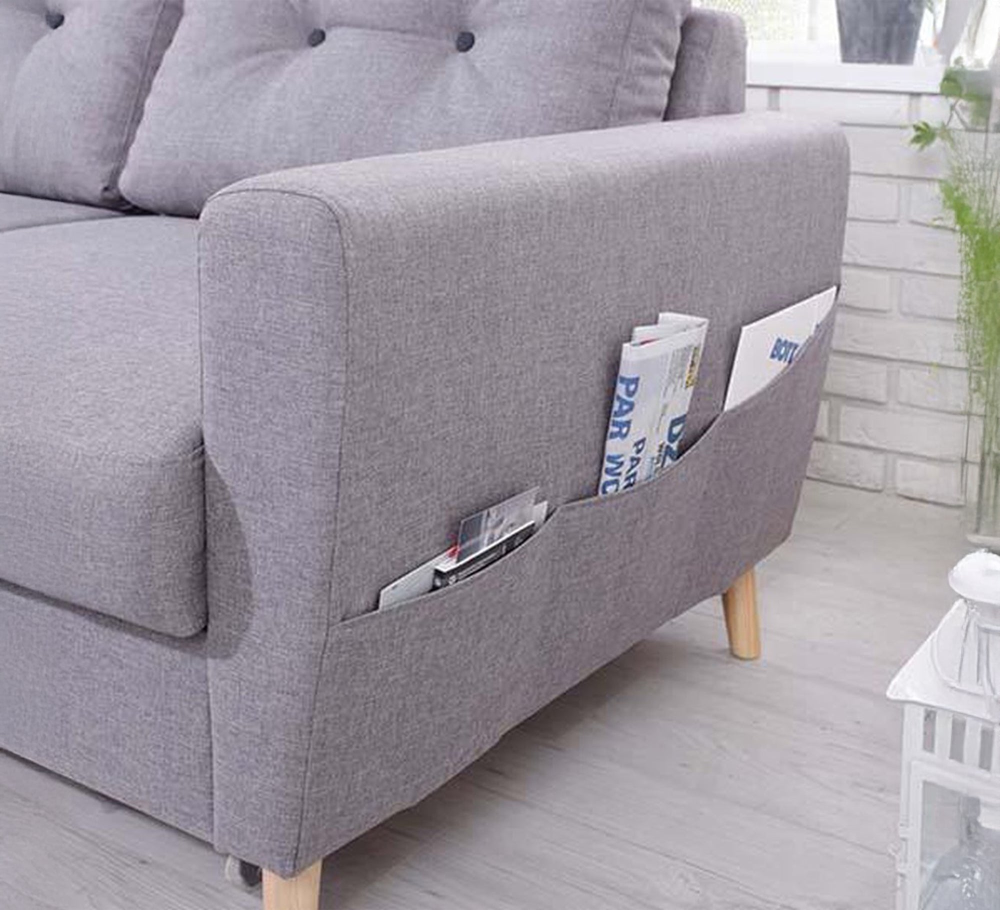 Corner bed for living rooms - Vitrine Furniture - Furniture