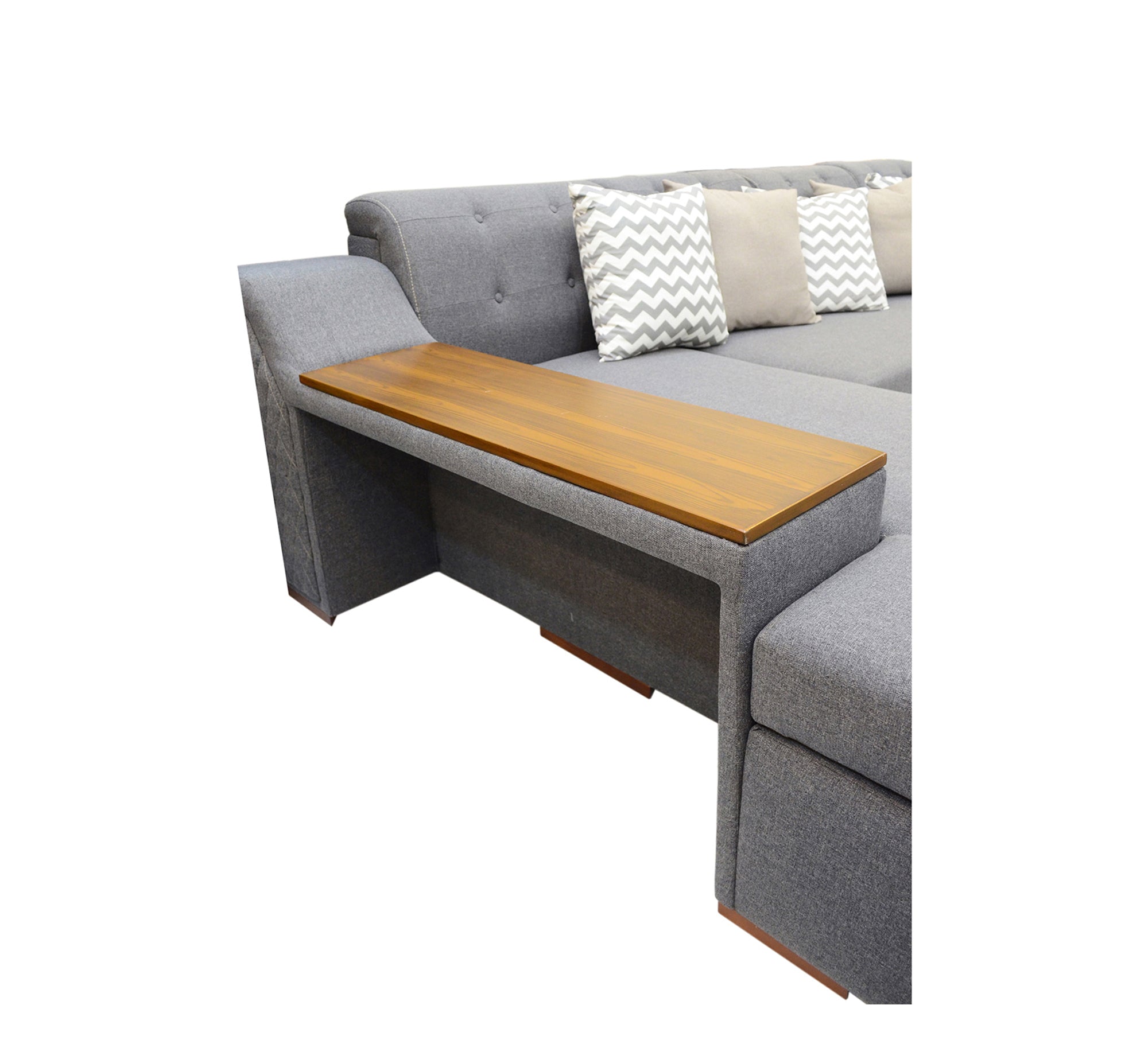 Corner Bed, Sofa, Built - In Table Combo - Vitrine Furniture - Sofa bed