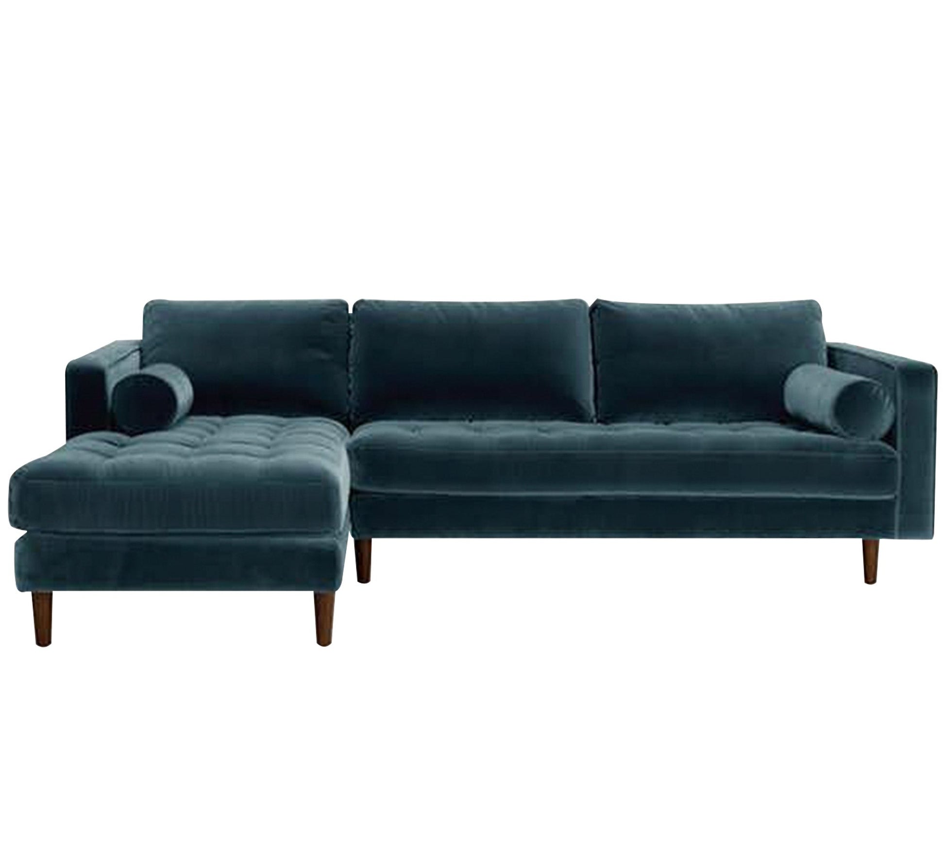 Corner it Genzari beads capotnih base - Vitrine Furniture - L - shape sofa set