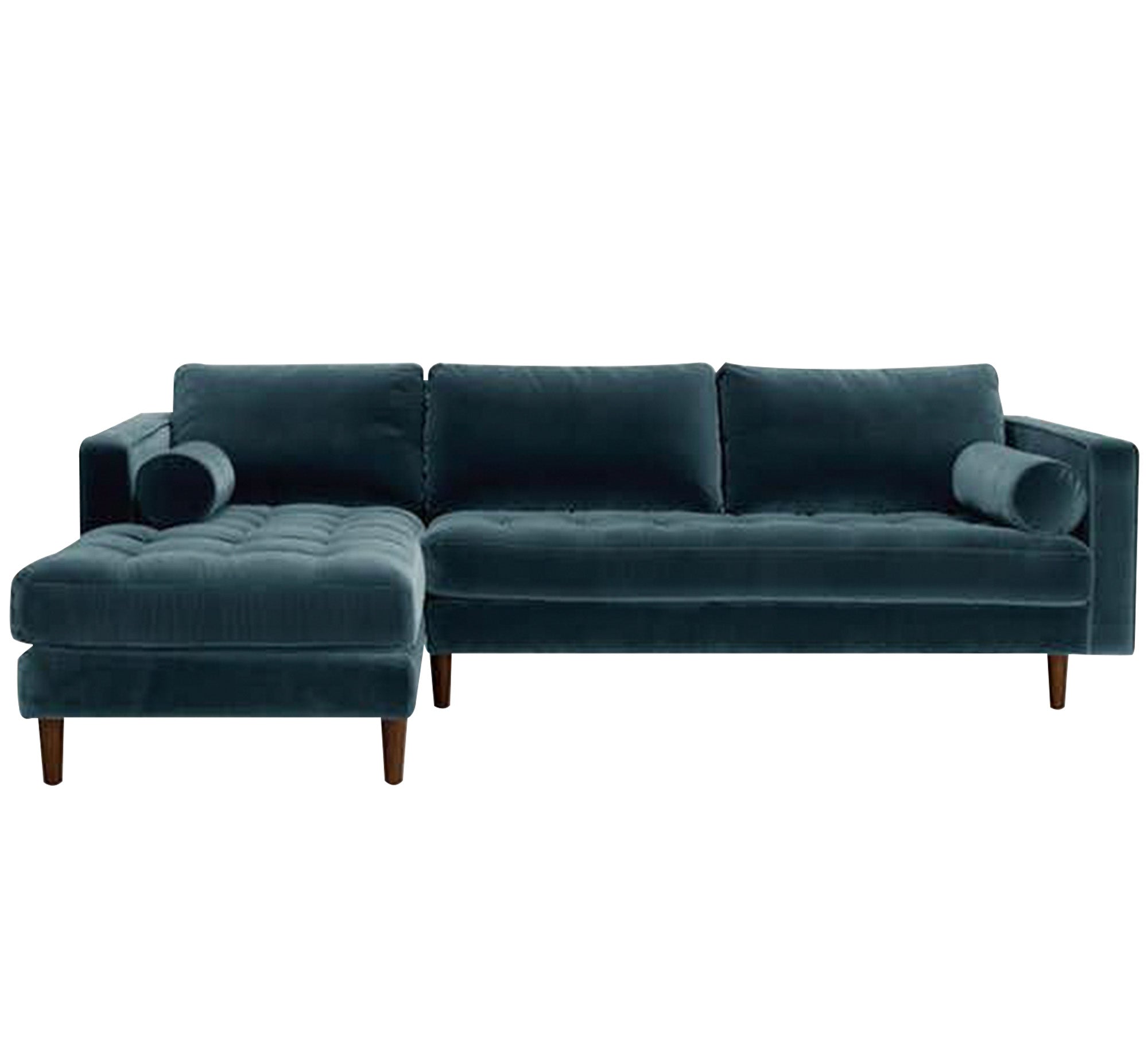 Corner it Genzari beads capotnih base - Vitrine Furniture - L - shape sofa set