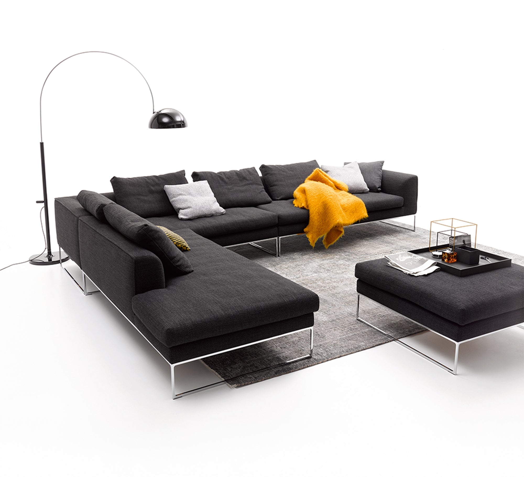 Corner sofa with a modern and elegant design - Vitrine Furniture - Furniture