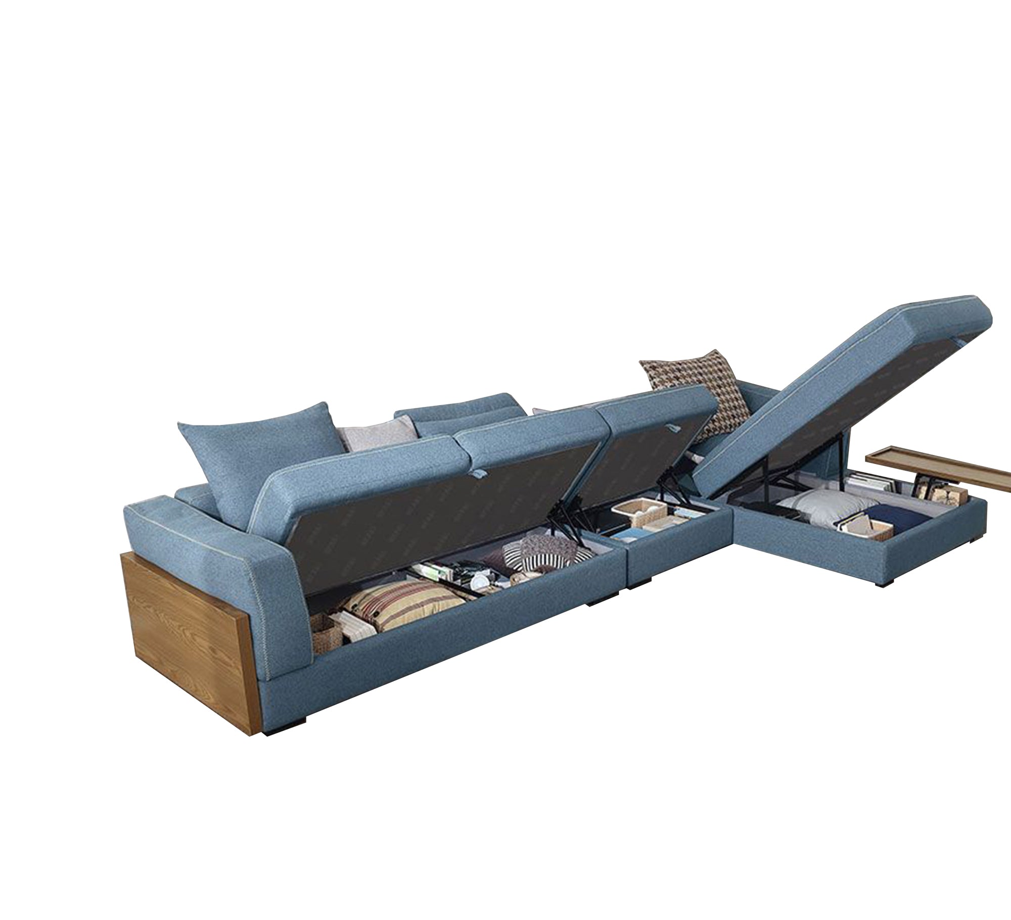 Corner sofa with storage space - Vitrine Furniture - Furniture