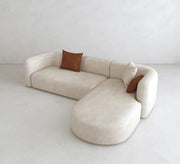 Corner with chaise longue with rounded ends - Vitrine Furniture - Furniture