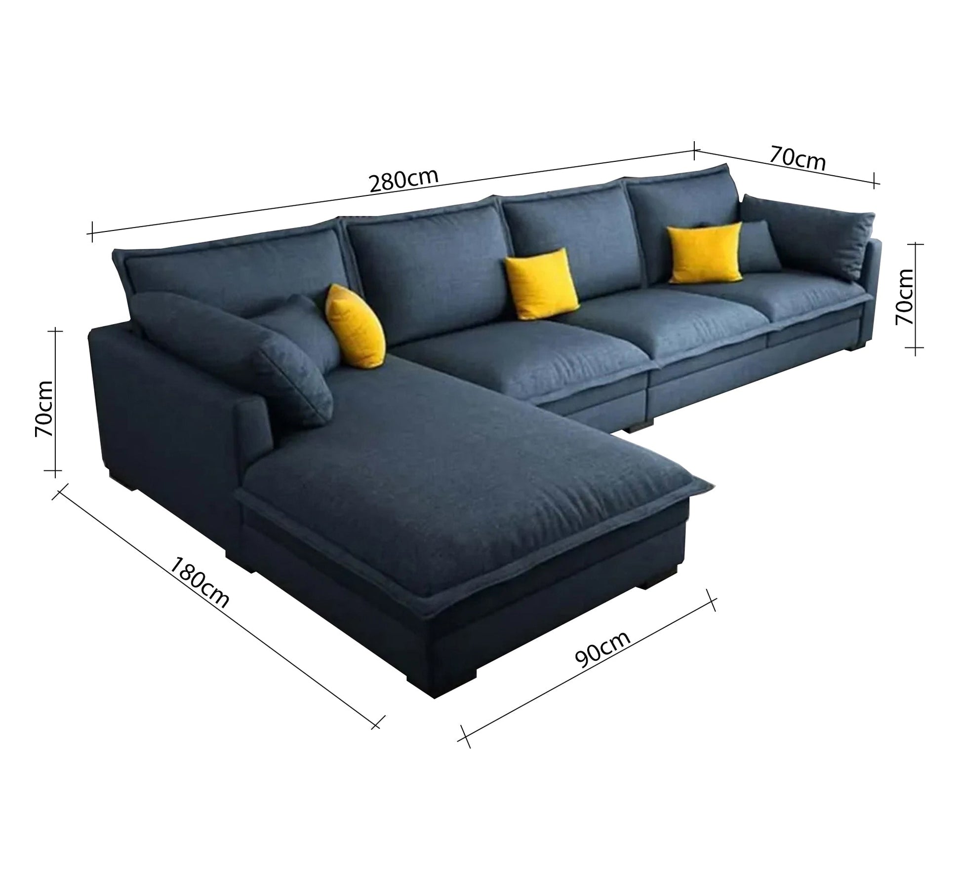 Corner with inflated cushions for extra relaxation - Vitrine Furniture - Furniture