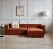 Corner with soft velvet upholstery - Vitrine Furniture - Furniture