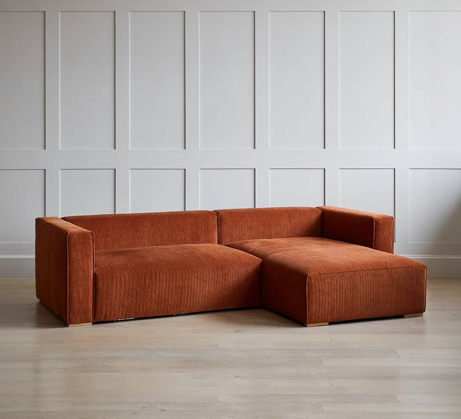 Corner with soft velvet upholstery - Vitrine Furniture - Furniture