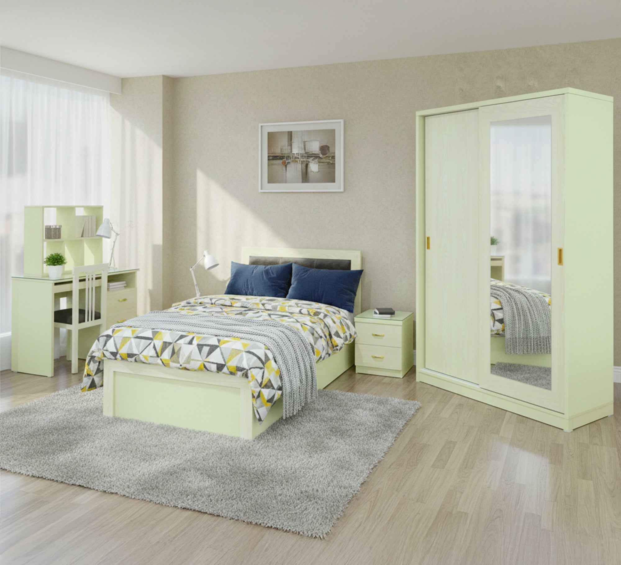 Creamy white Children bedroom - Vitrine Furniture - Kids Rooms