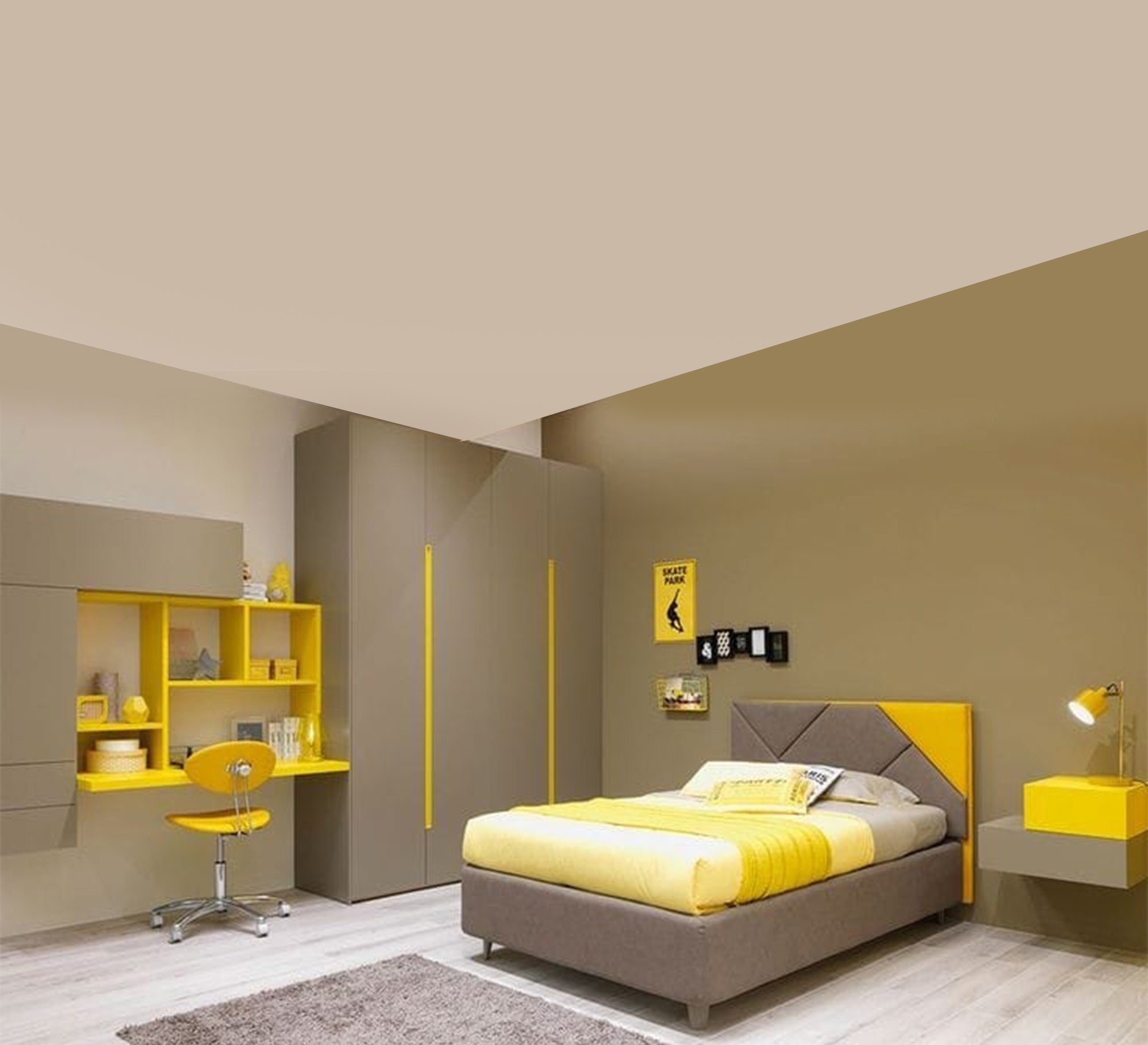 Cumin*yellow children s bedroom - Vitrine Furniture - Kids Rooms
