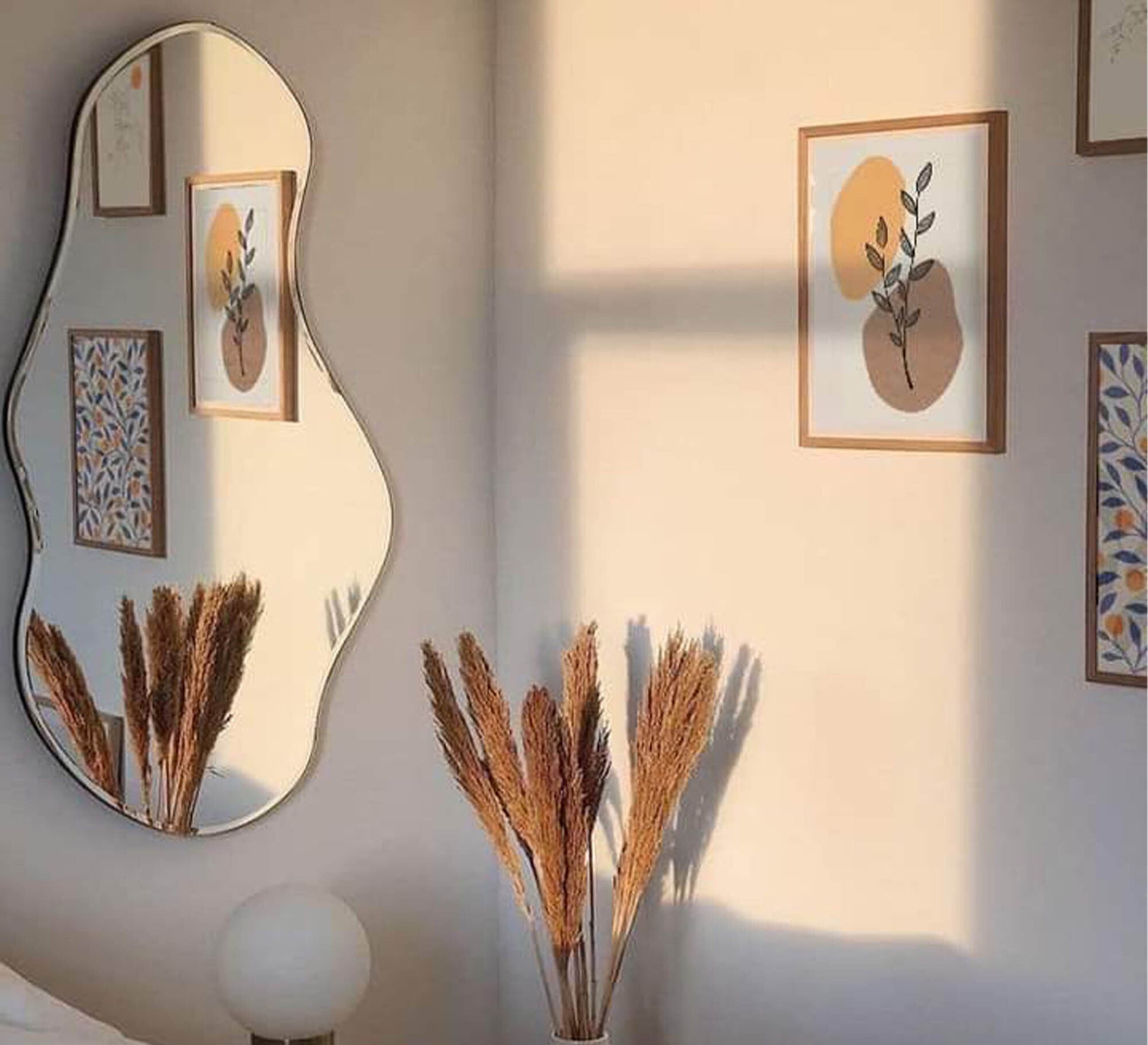 Curved LED Mirrors - Sleek, Bright, Modern Design - Vitrine Furniture - Mirrors