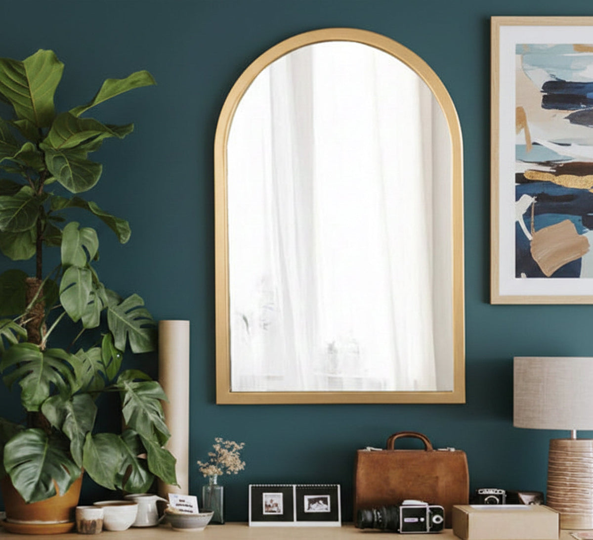 Curved Wall Mirror - Vitrine Furniture - Mirrors