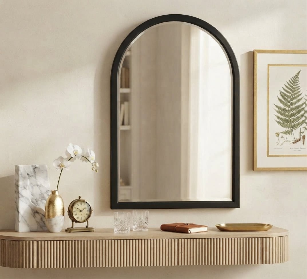 Curved Wall Mirror - Vitrine Furniture - Mirrors