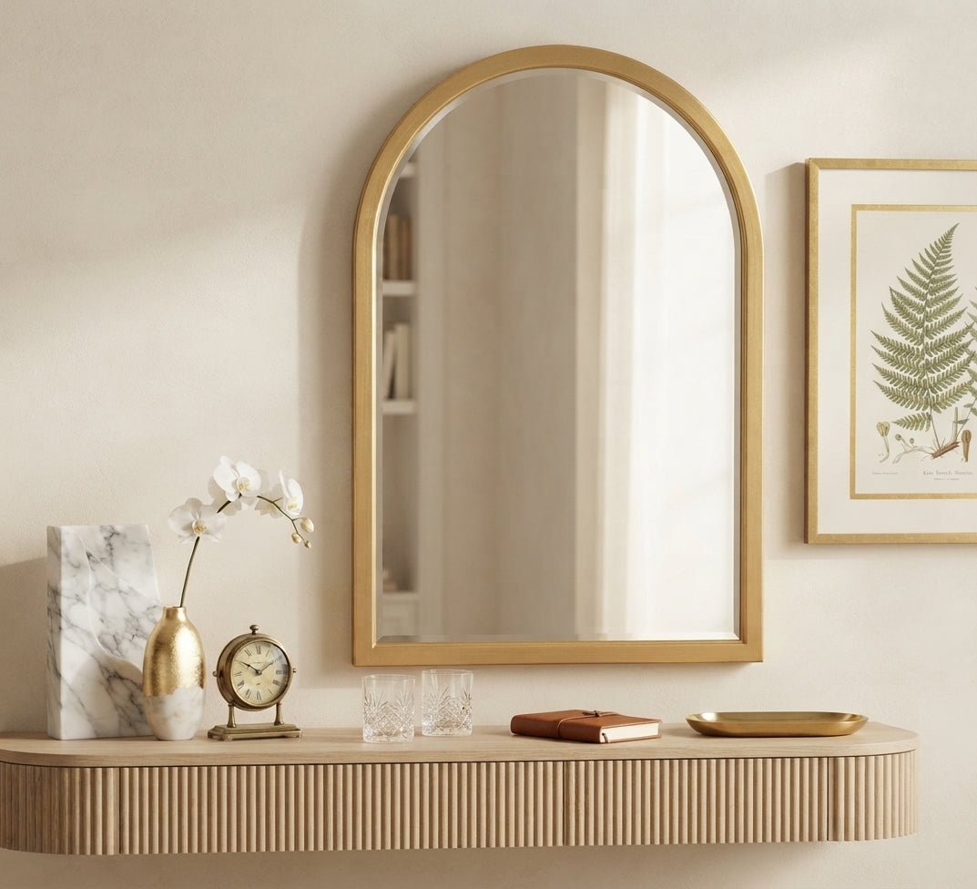 Curved Wall Mirror - Vitrine Furniture - Mirrors