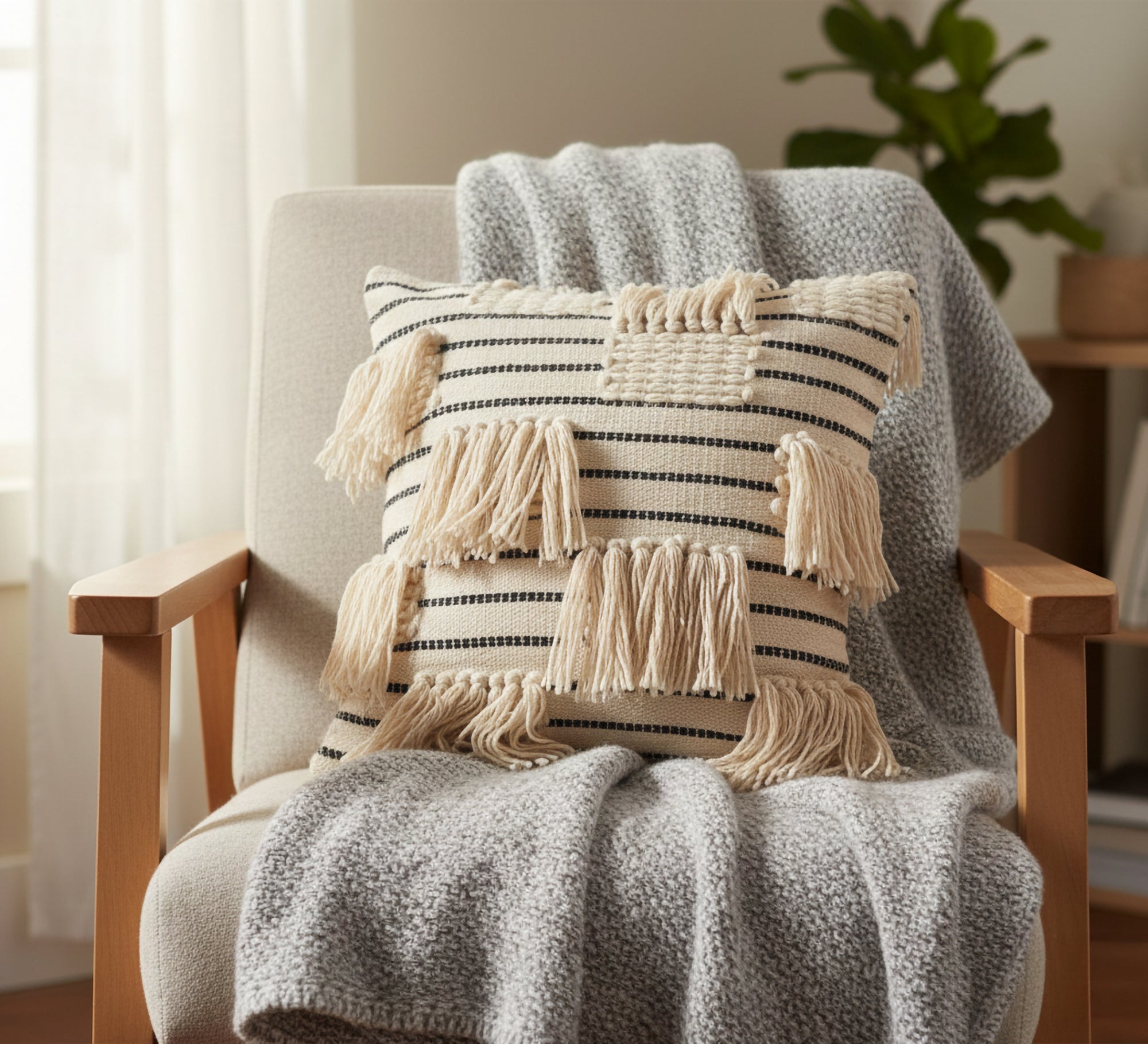 Cushion adds a touch of sophistication and elegance. - Vitrine Furniture - Accessories