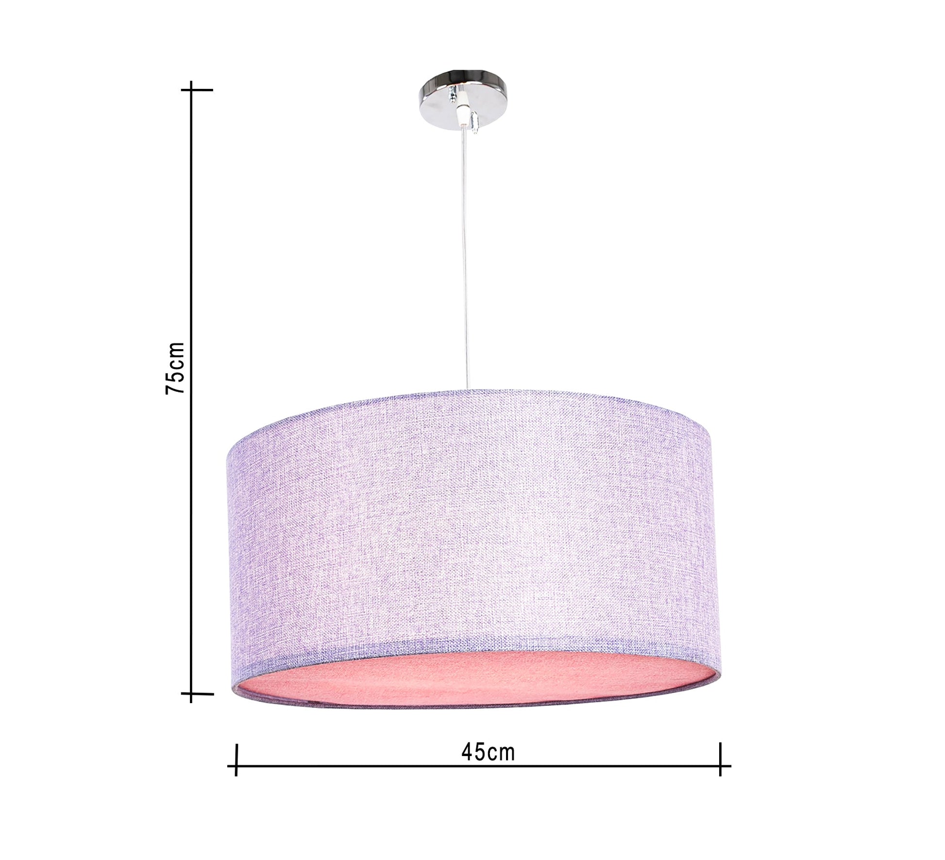 Cylinder ceiling lamp with a shabou - Vitrine Furniture - Lighting