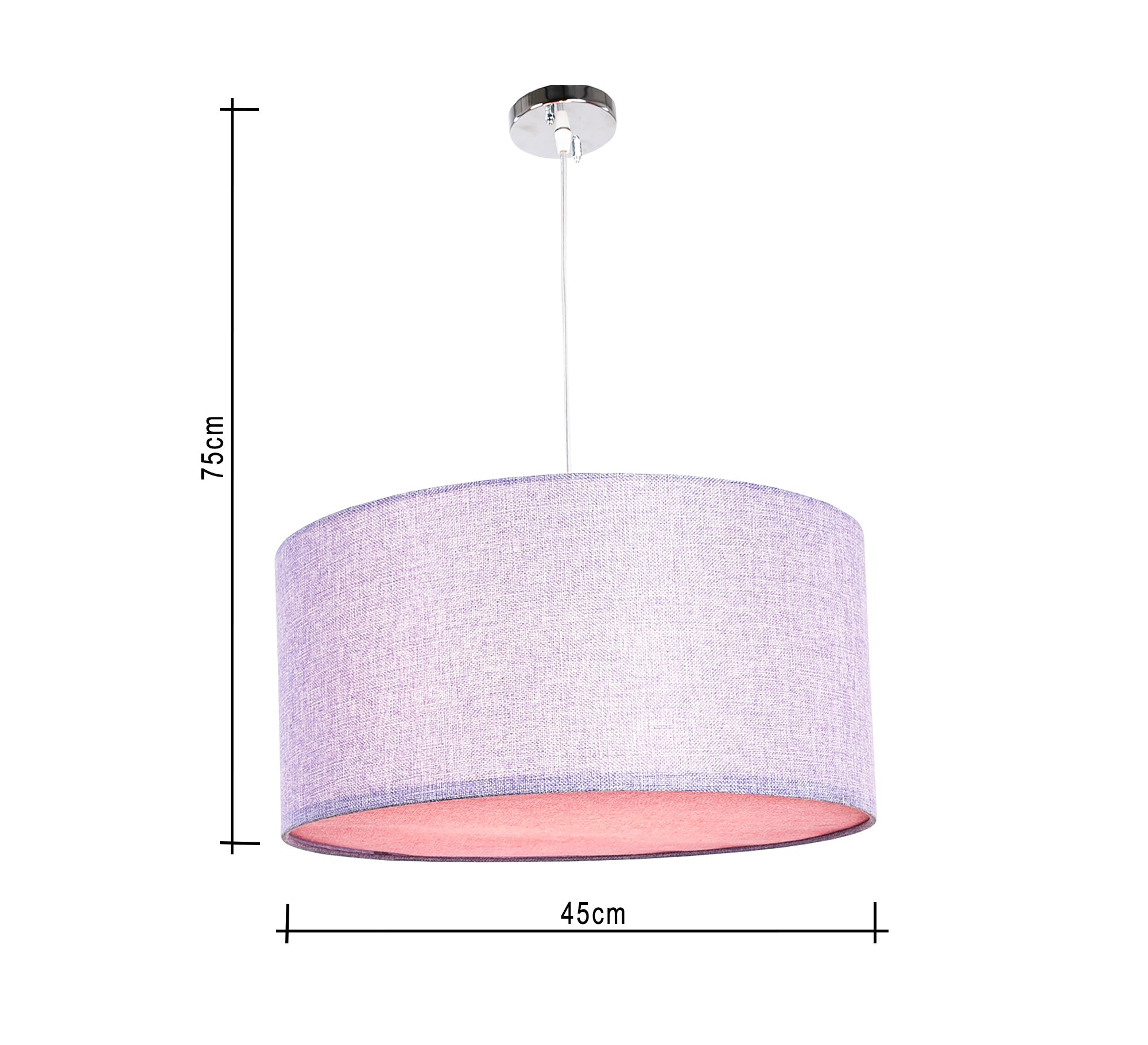 Cylinder ceiling lamp with a shabou - Vitrine Furniture - Lighting