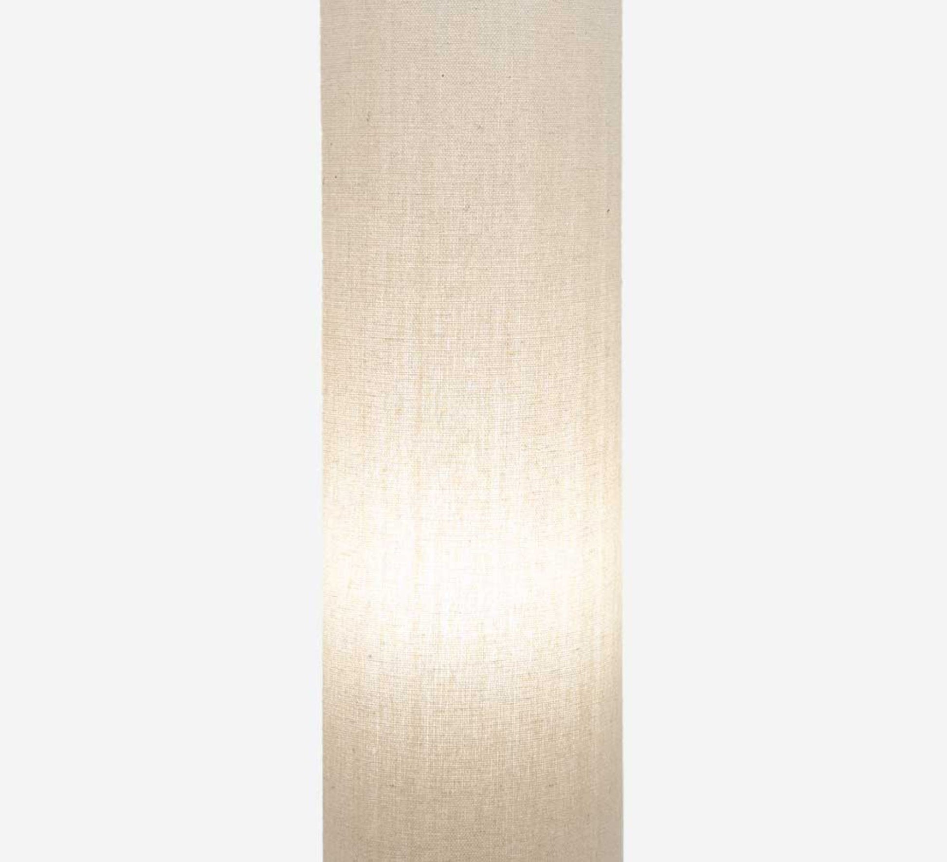 Cylindrical floor lamp with warm wooden base - Vitrine Furniture - Lighting