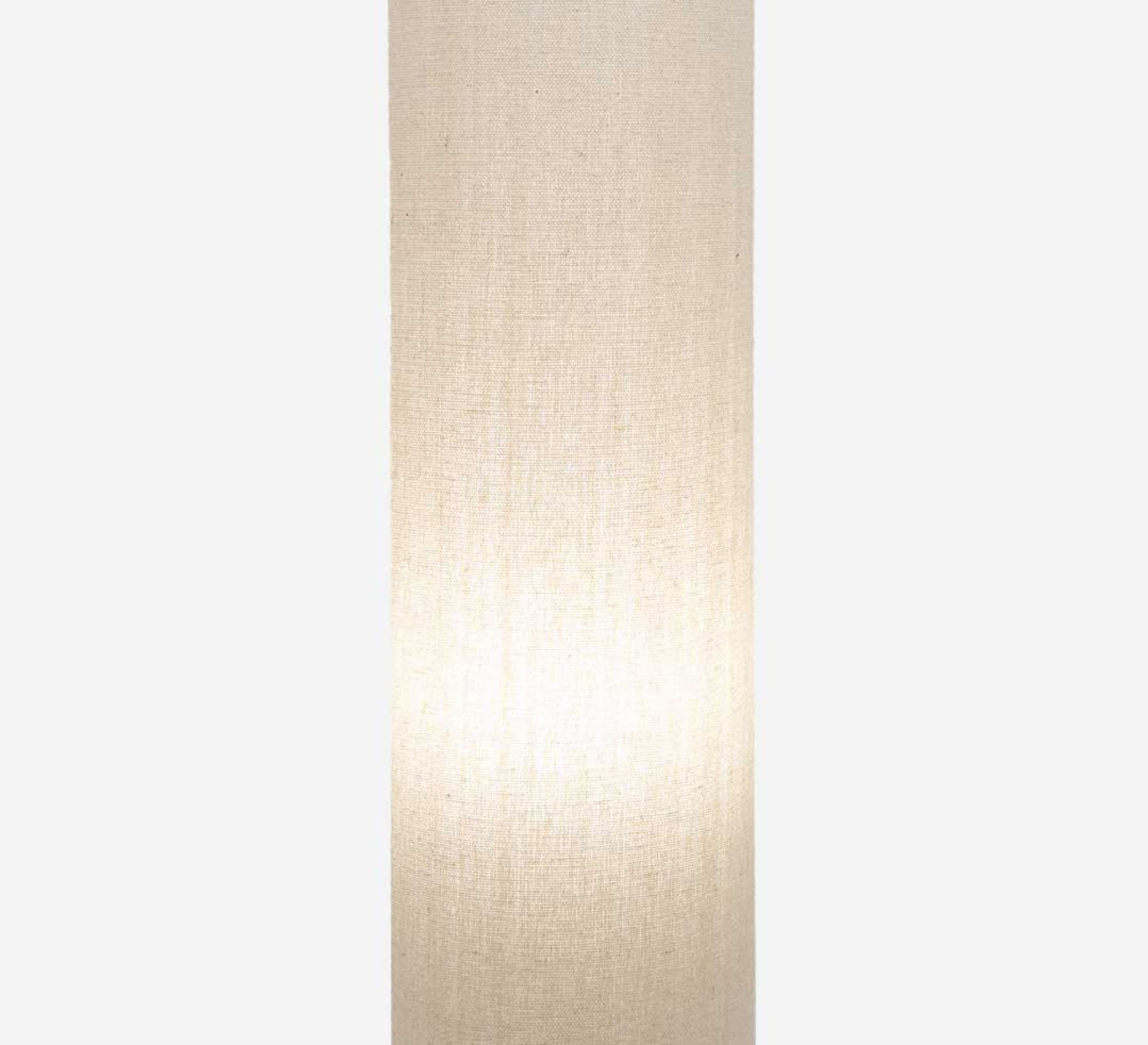 Cylindrical floor lamp with warm wooden base - Vitrine Furniture - Lighting