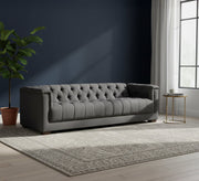 Dark gray sofa with high armrests - Vitrine Furniture - Living room Sofas