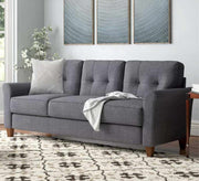 Dark gray triple sofa - Vitrine Furniture - Furniture