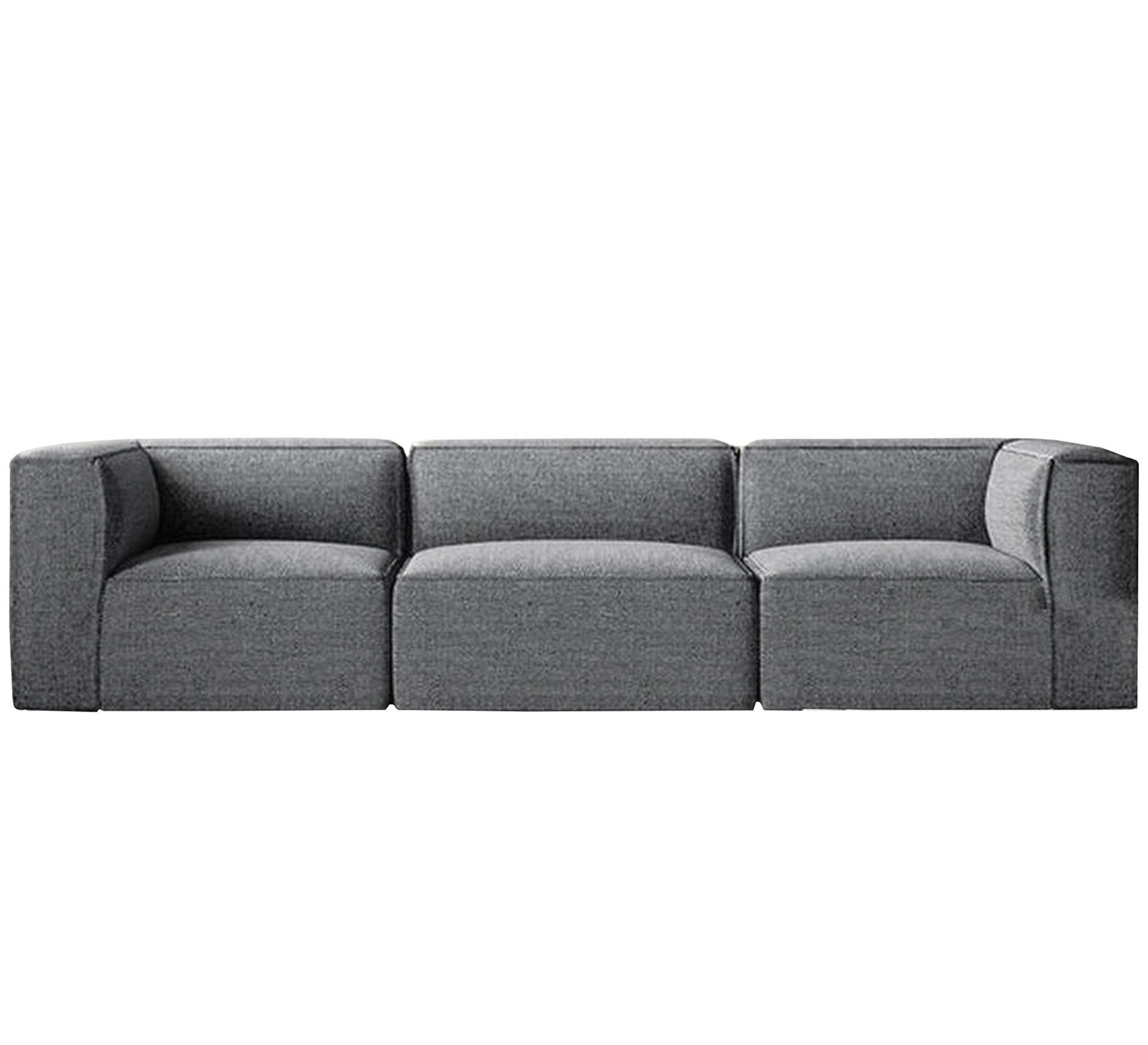 Dark grey linen sofa - Vitrine Furniture - Sofas