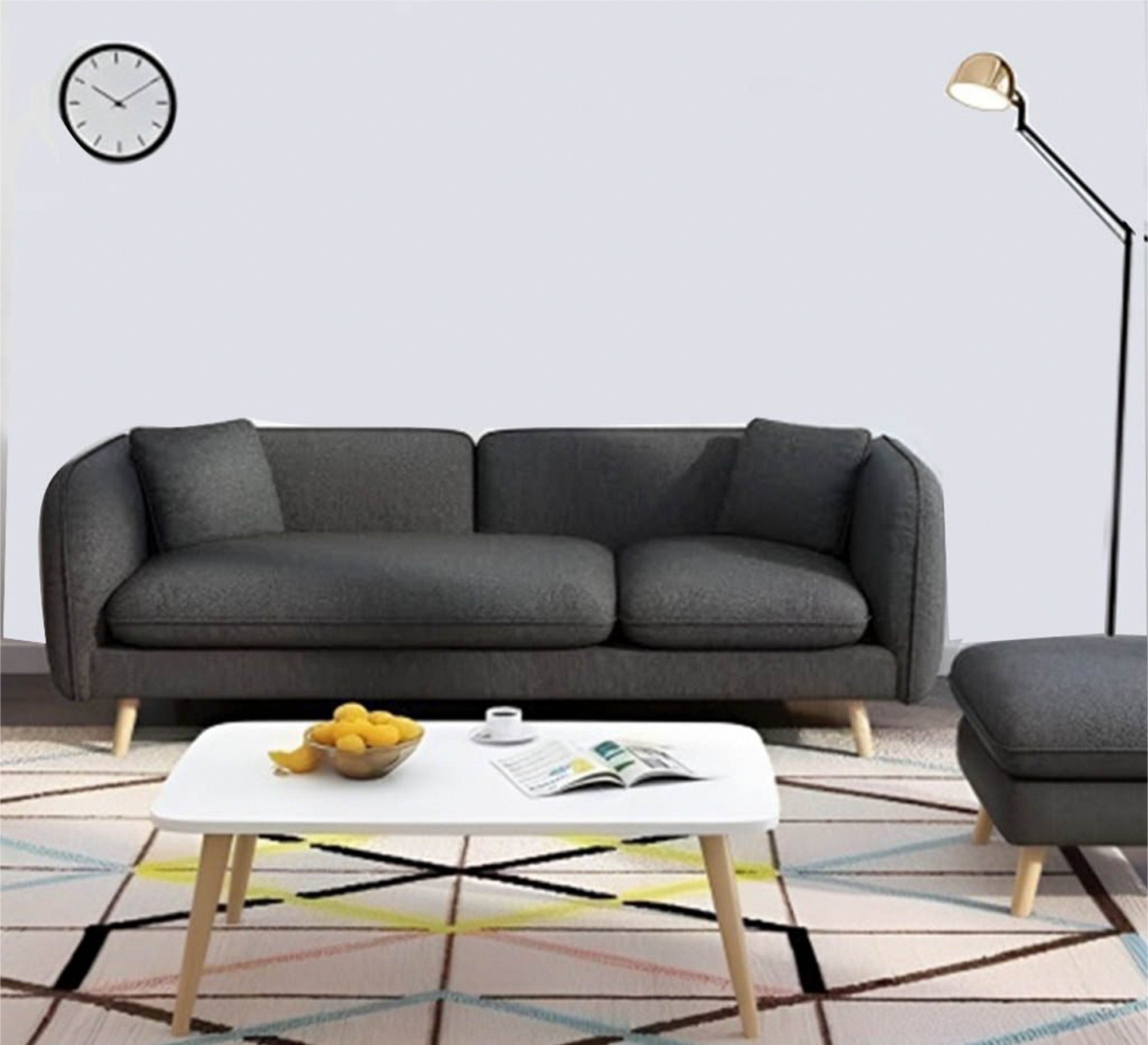 Dark grey sofa - Vitrine Furniture - Sofas