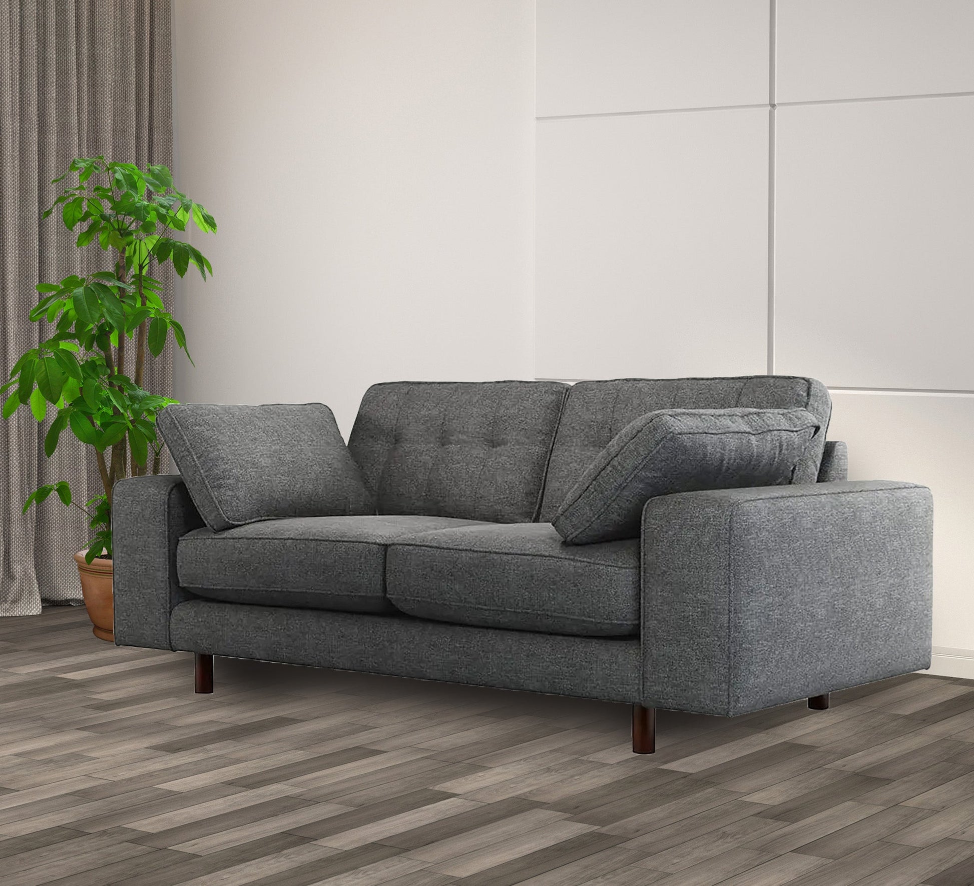 Dark grey sofa - Vitrine Furniture - Sofas