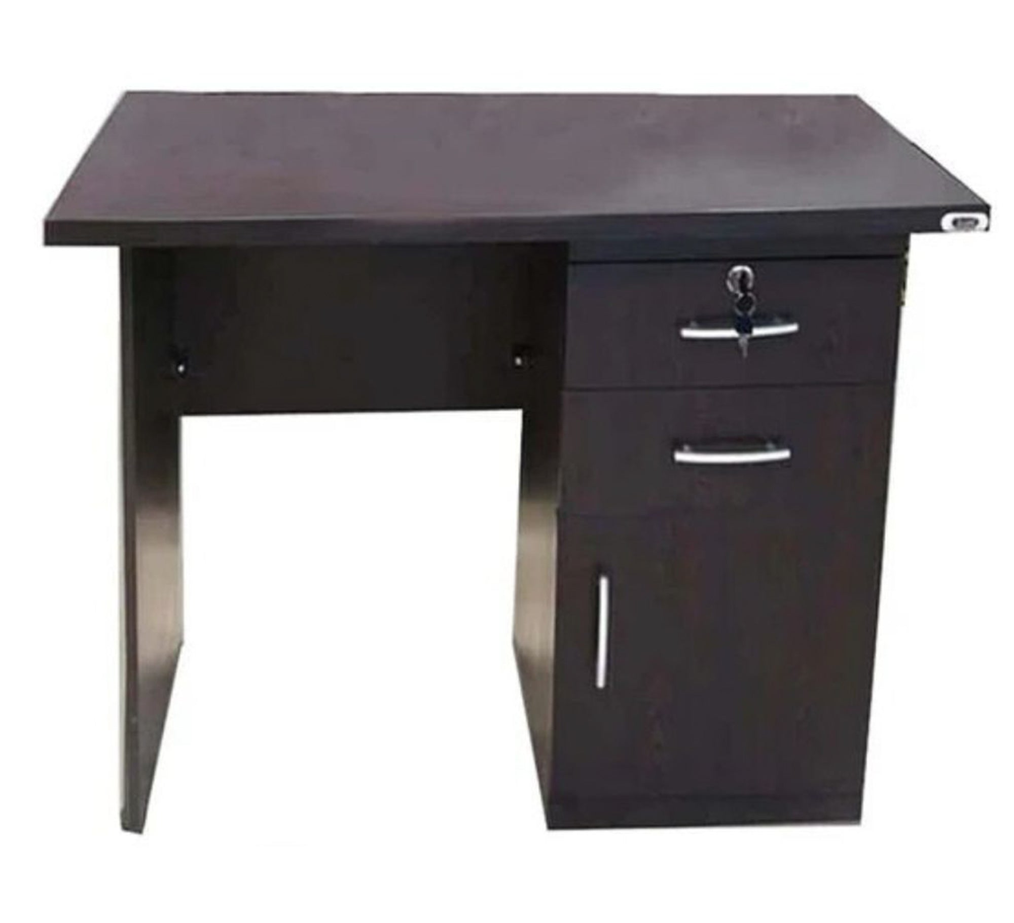 Dark study desk with vertical storage and a classic design - Vitrine Furniture - Furniture