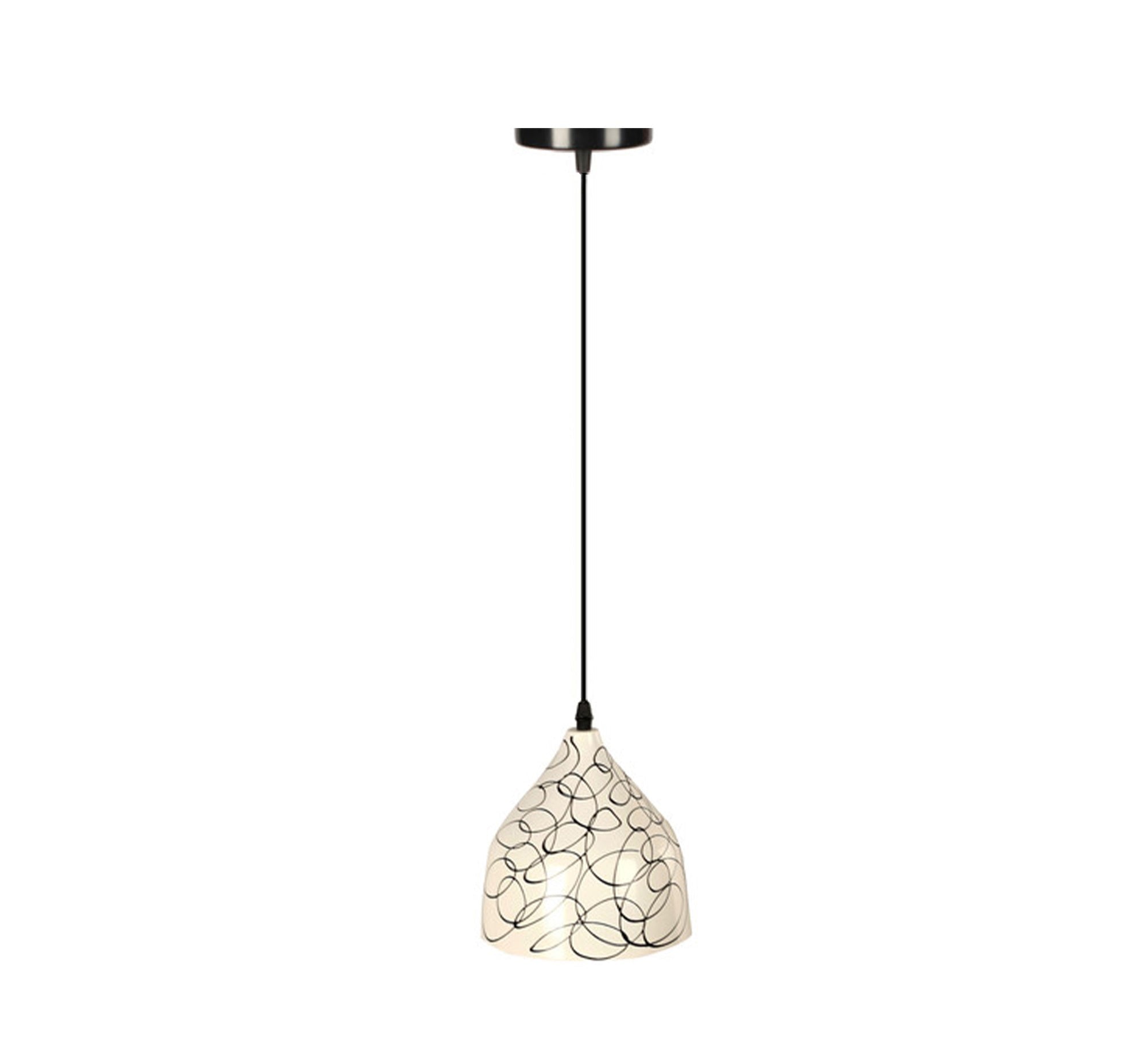 Decorative funnel shaped glass pendant - Vitrine Furniture - Lighting