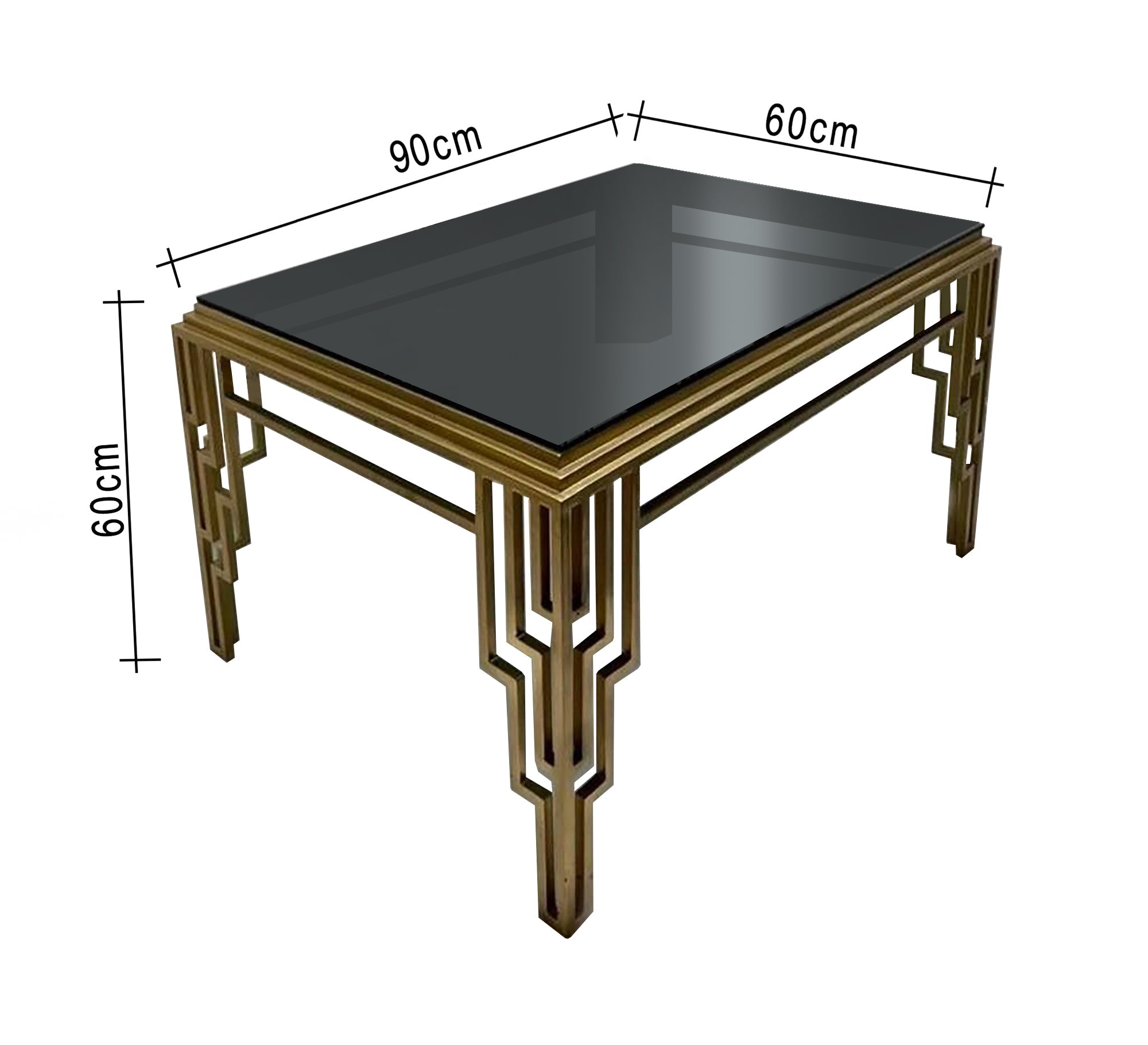 Decorative rectangular coffee table - Vitrine Furniture - Furniture
