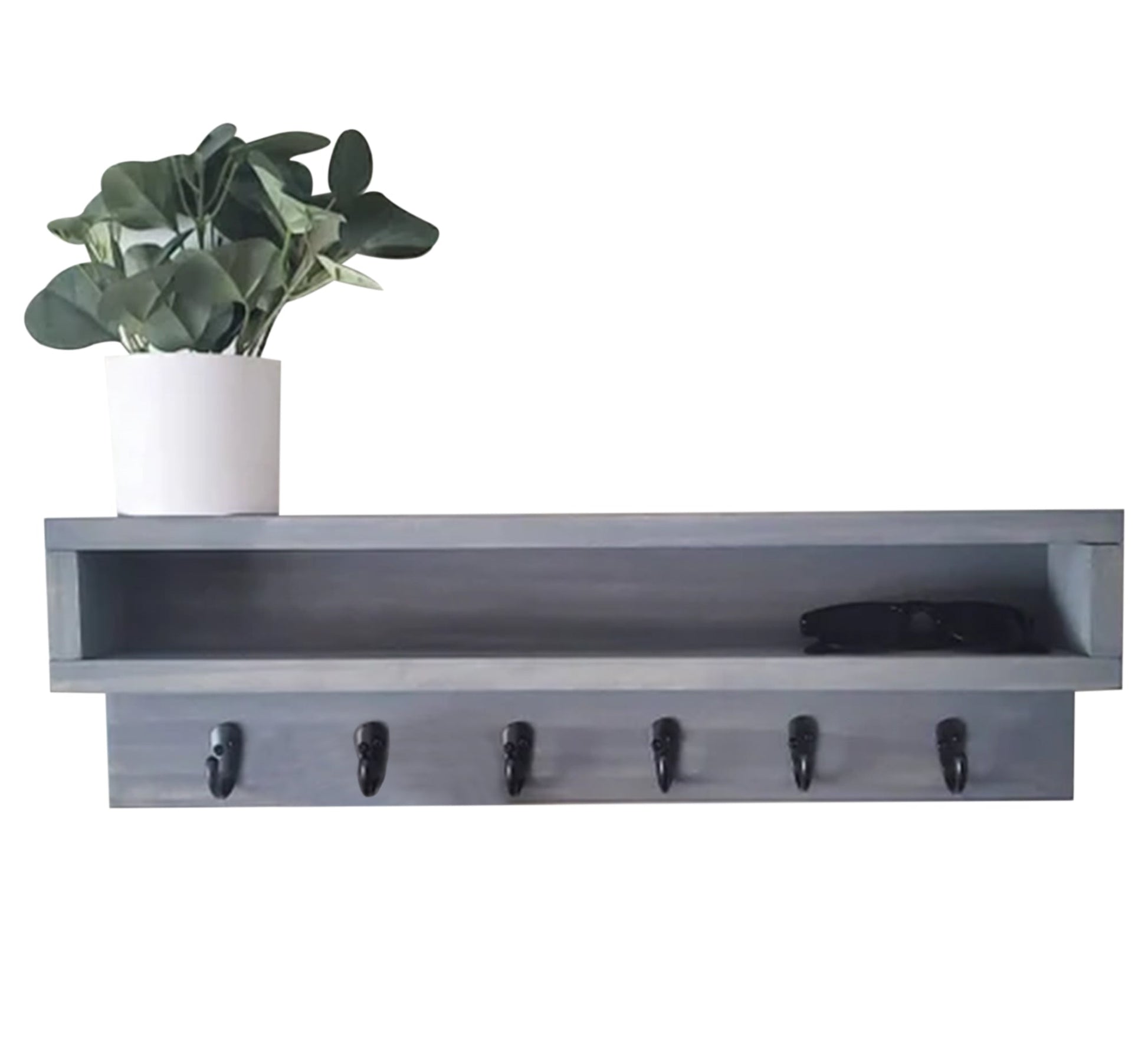 Decorative shelf and multi - purpose hangers - Vitrine Furniture - Furniture