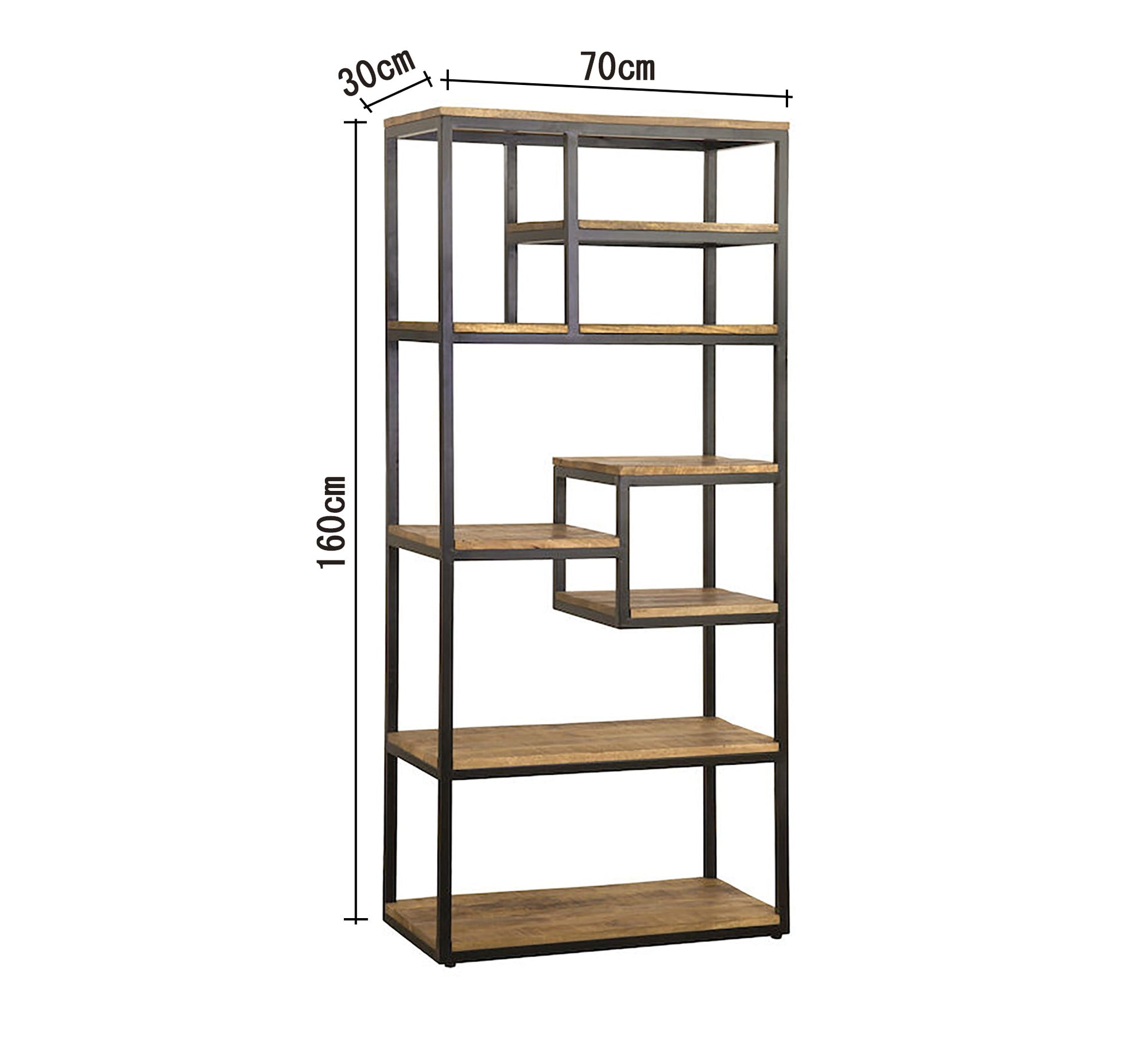 Decorative unit with iron frame - Vitrine Furniture - Furniture