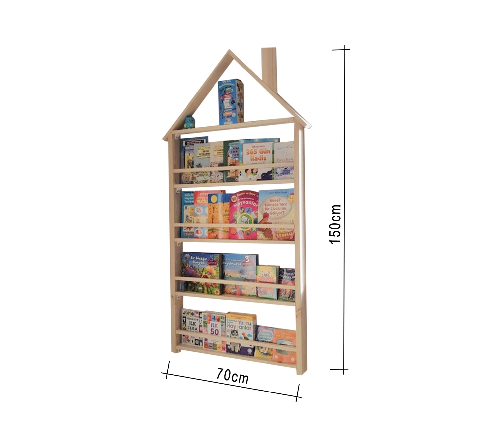 Decorative Wall Unit for Books - Vitrine Furniture - Décor