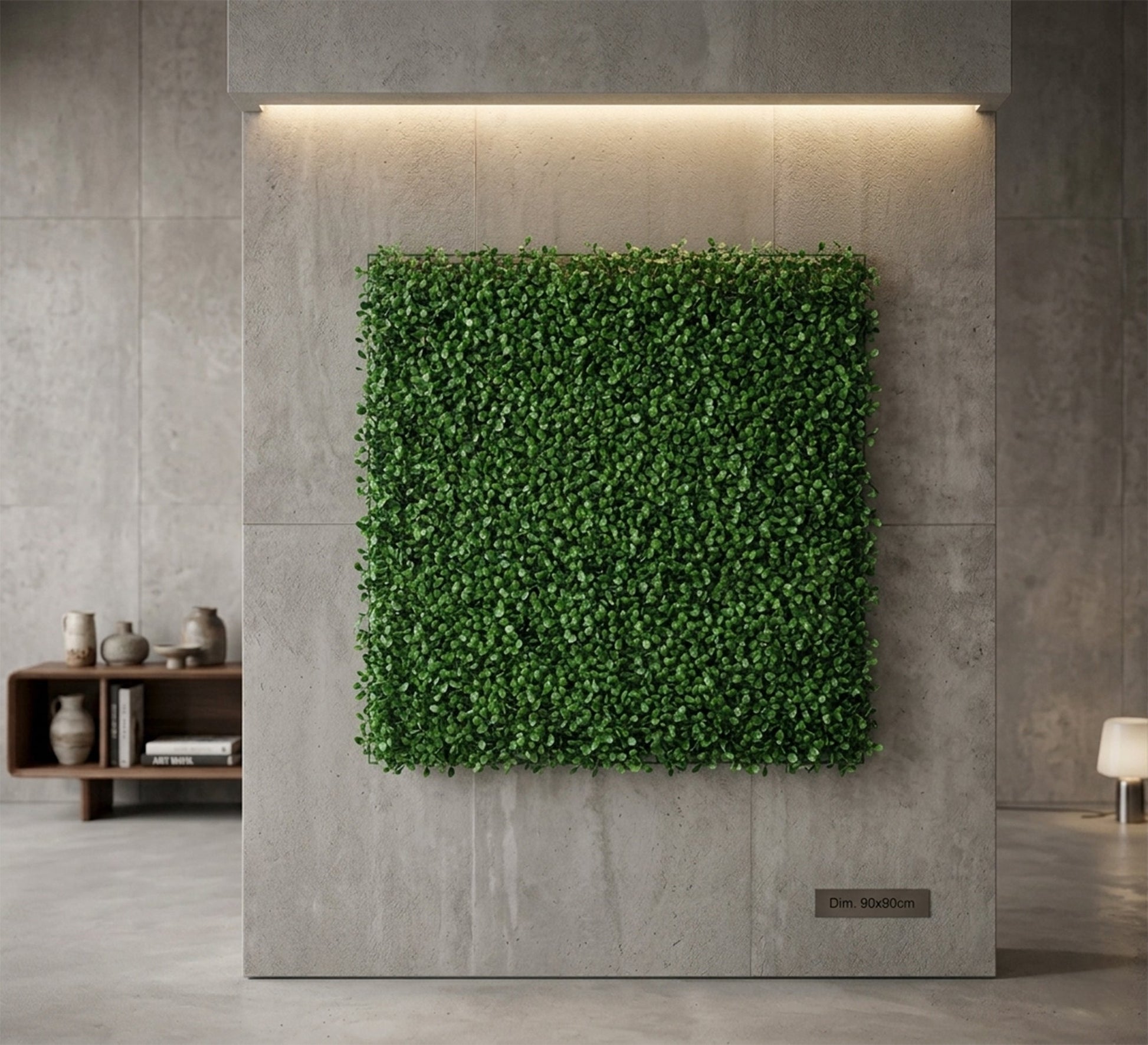 Dense, Bright Green Artificial Grass Roll - Vitrine Furniture - Pots & Plants