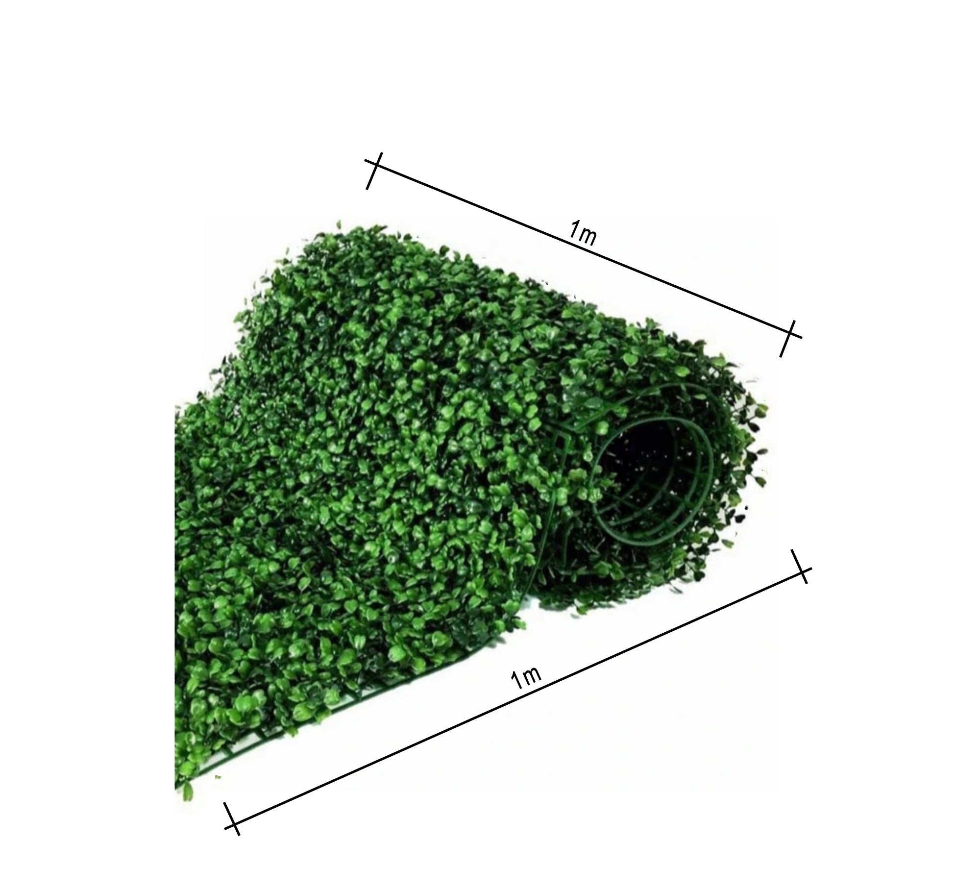 Dense, Bright Green Artificial Grass Roll - Vitrine Furniture - Pots & Plants