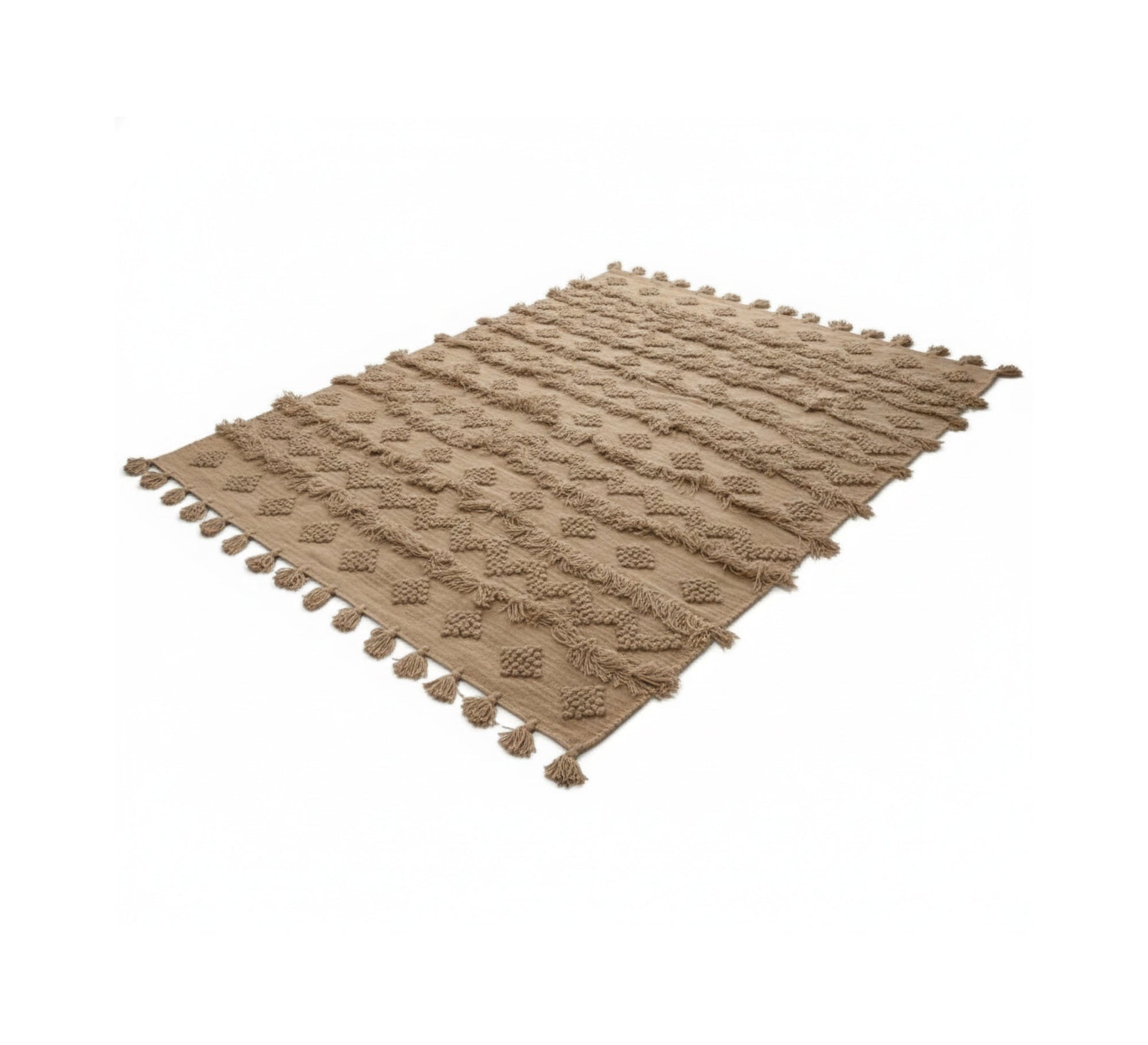 Diamond patterned floor rug - Vitrine Furniture - Accessories