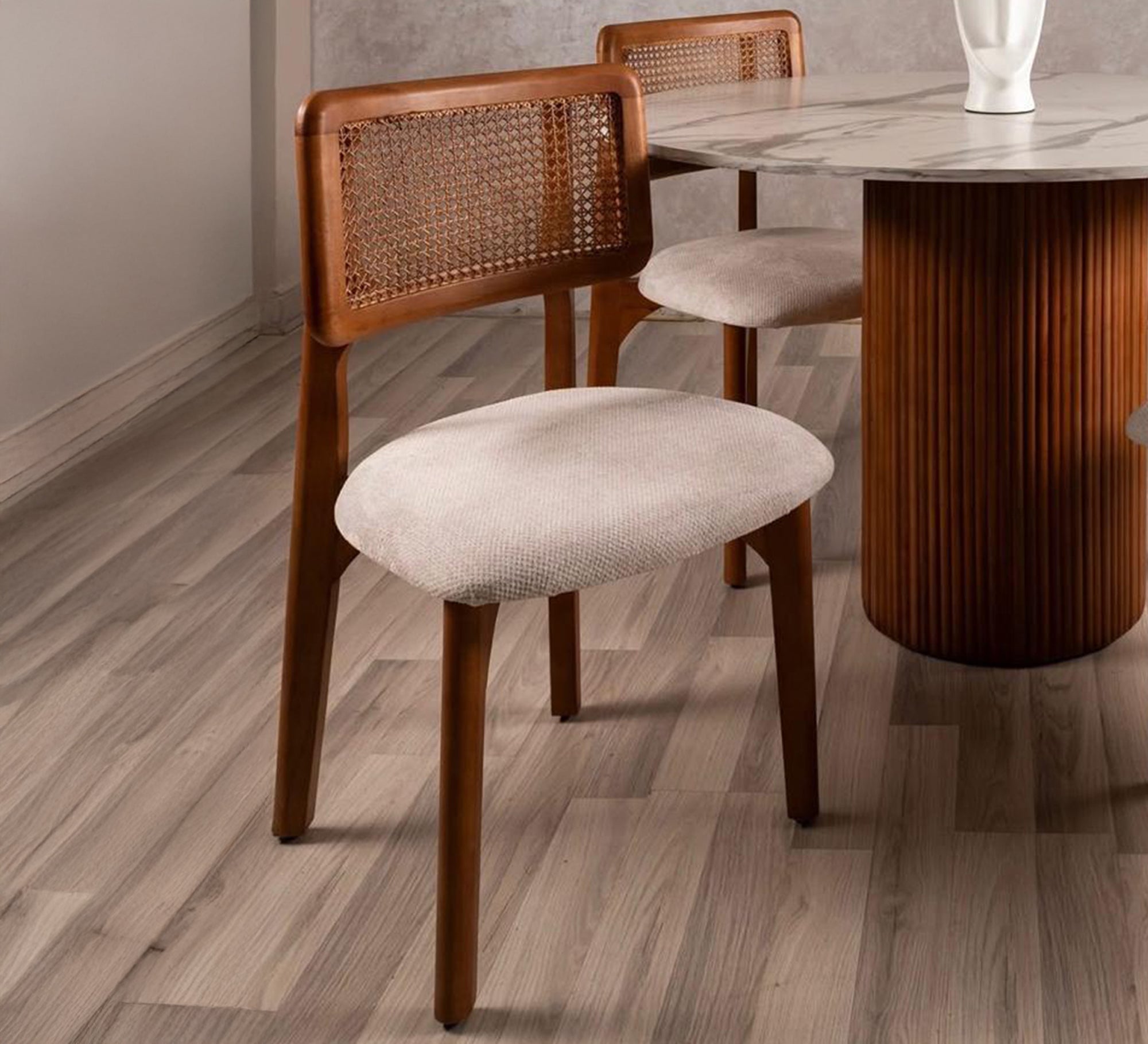 Dining chair with decorative back - Vitrine Furniture - Furniture