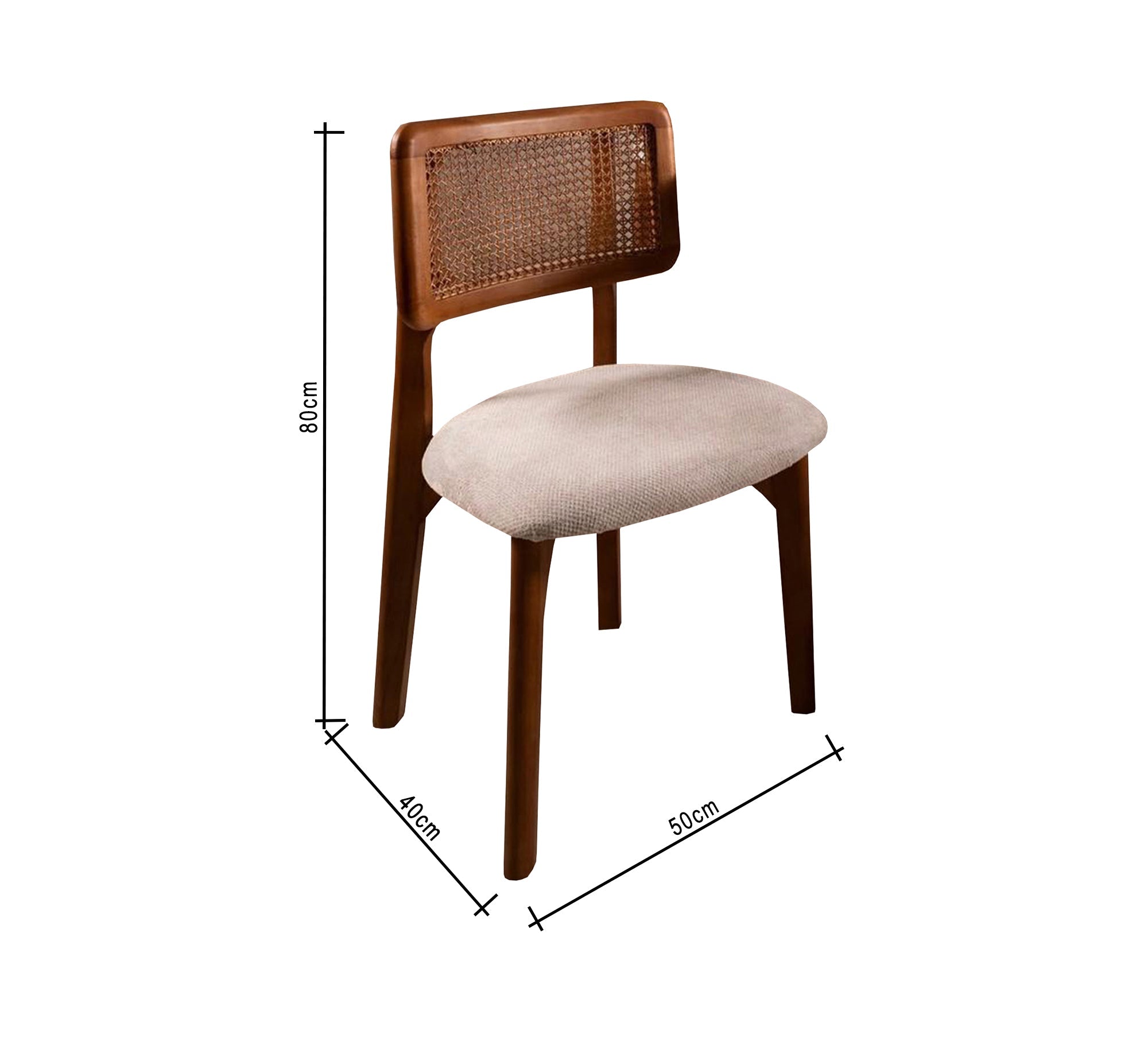 Dining chair with decorative back - Vitrine Furniture - Furniture