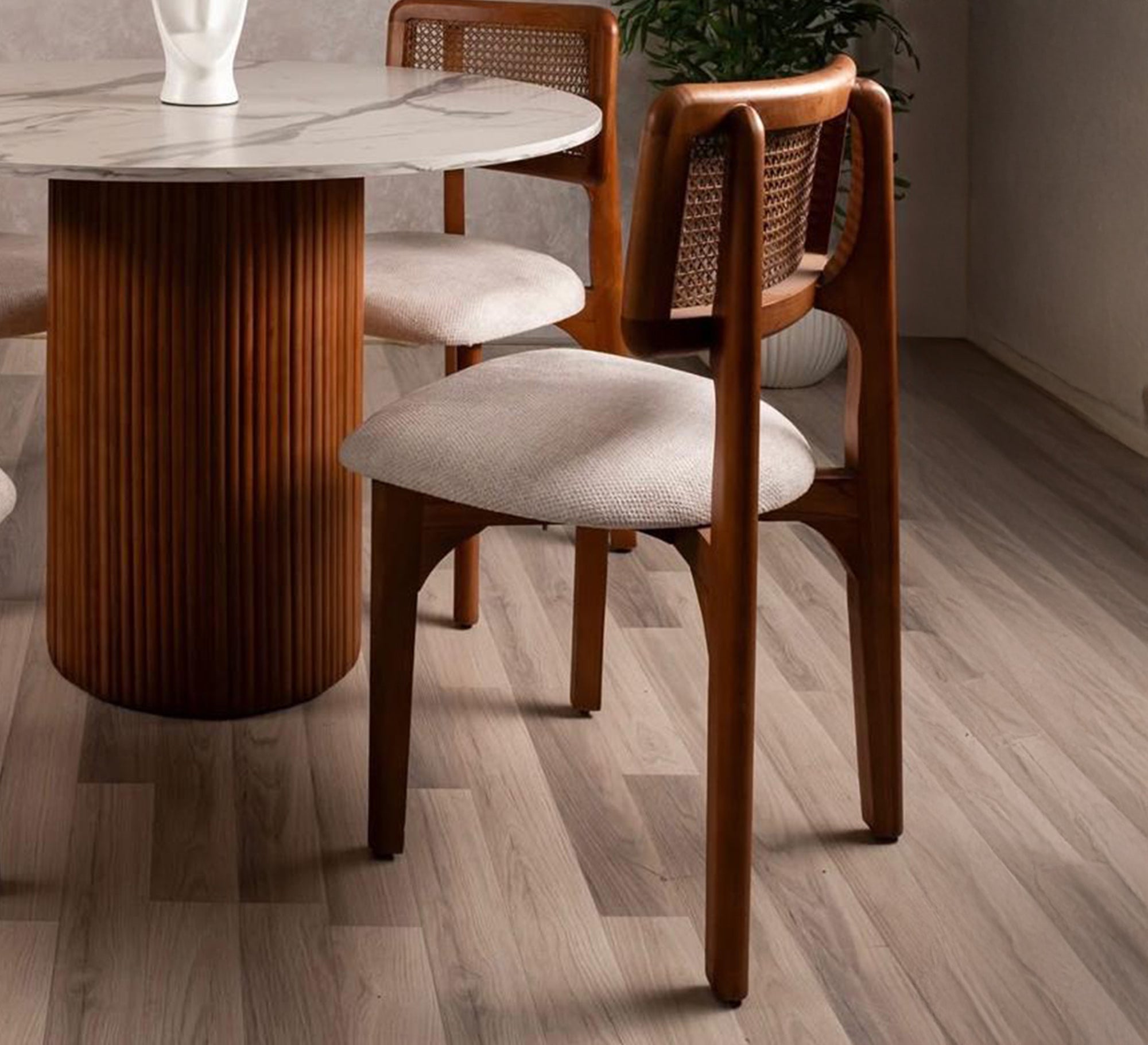 Dining chair with decorative back - Vitrine Furniture - Furniture