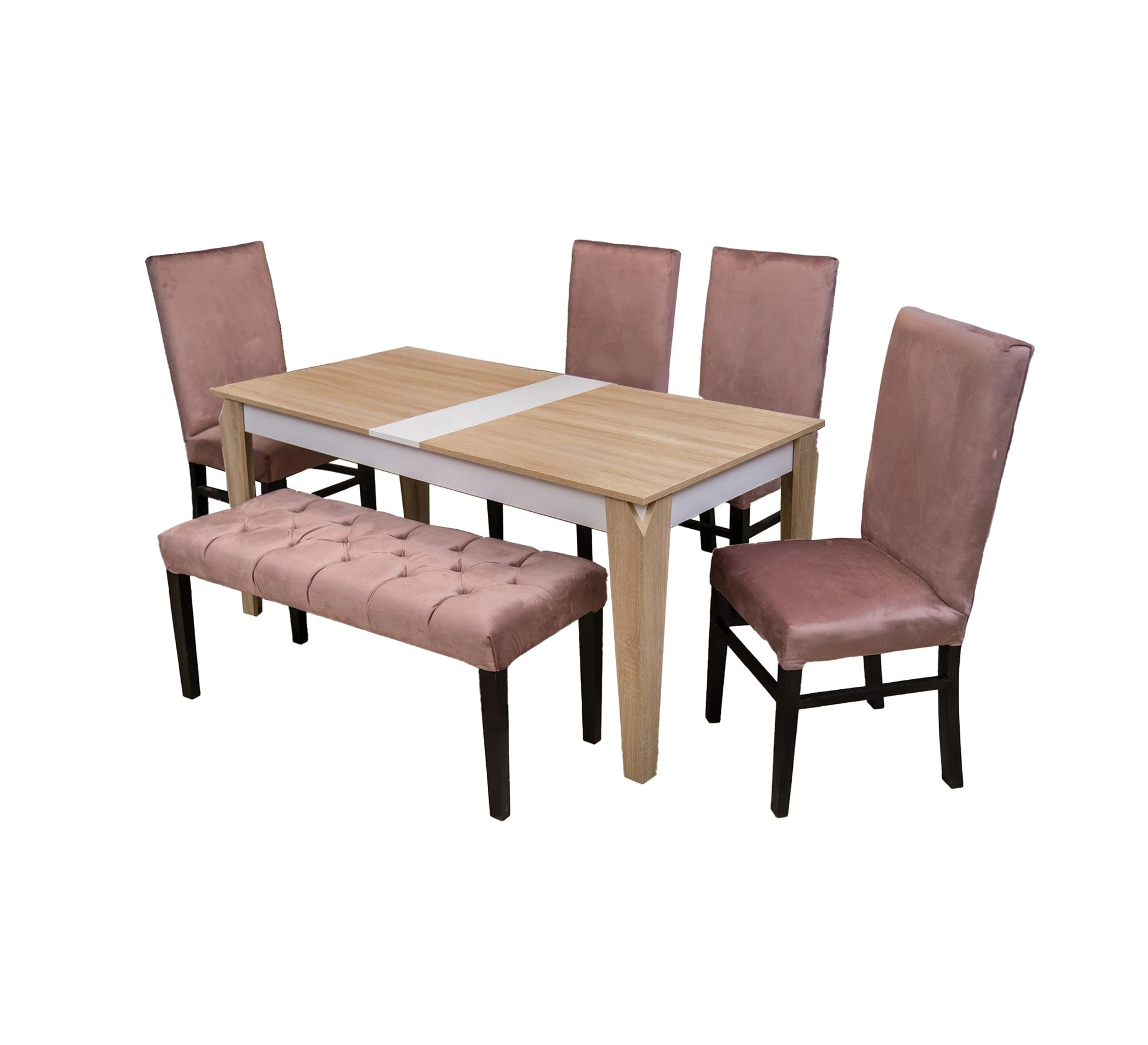 Dining set with a modern touch and elegant colors - Vitrine Furniture - Furniture