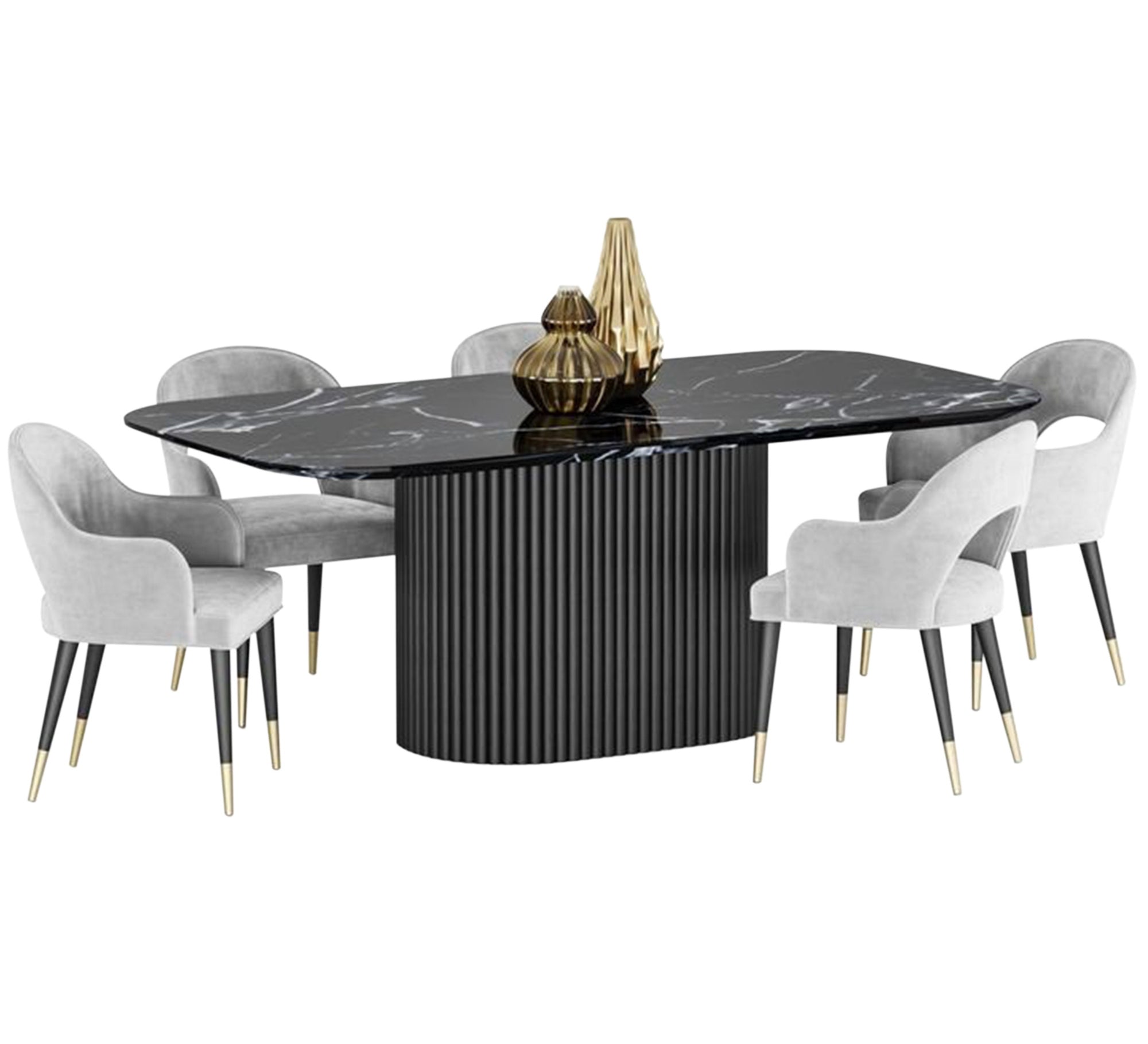 Dining table black*grey - Vitrine Furniture - Furniture