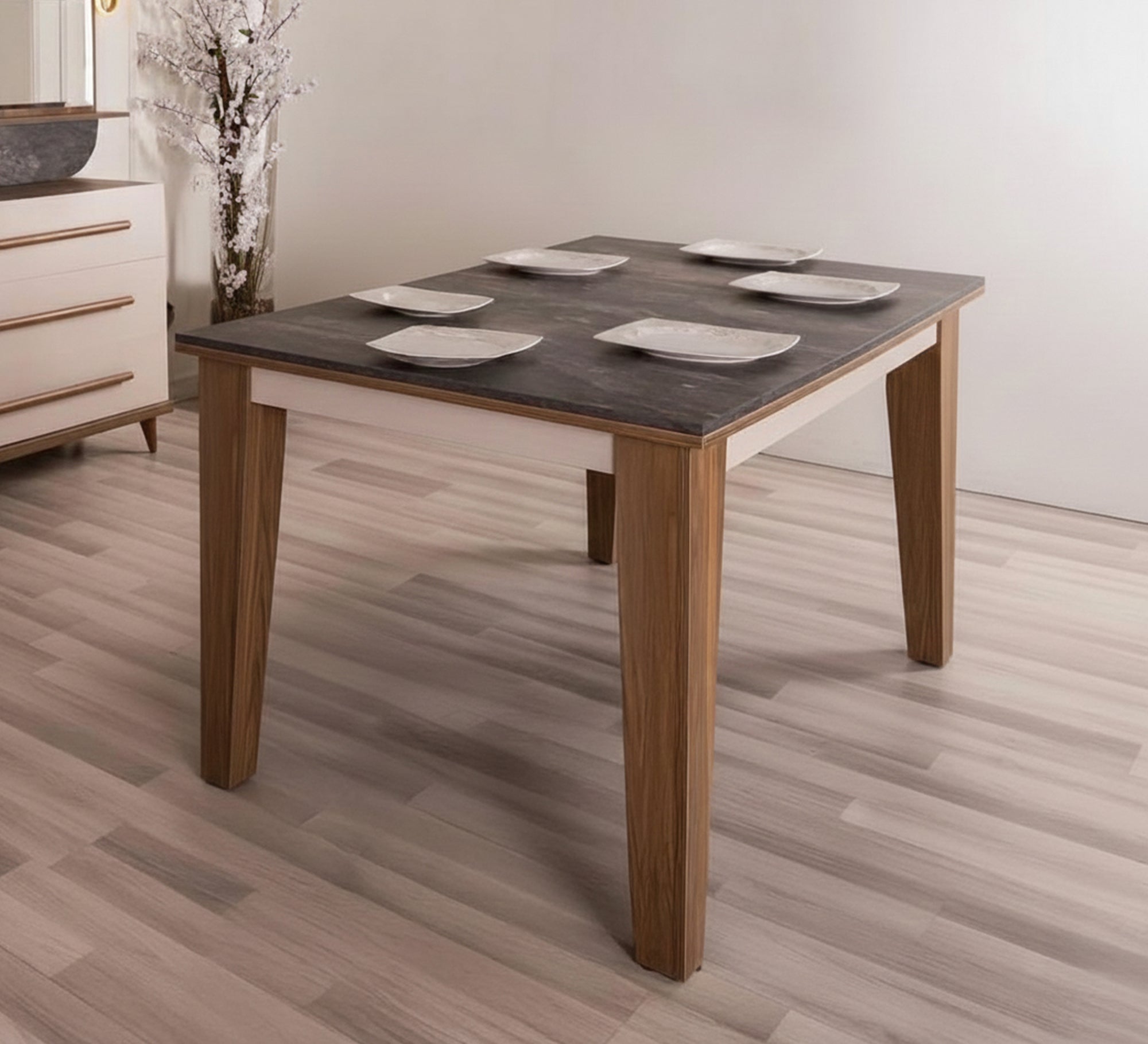 Dining table with a smooth surface - Vitrine Furniture - Furniture