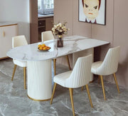 Dining table with cylindrical legs - Vitrine Furniture - Furniture