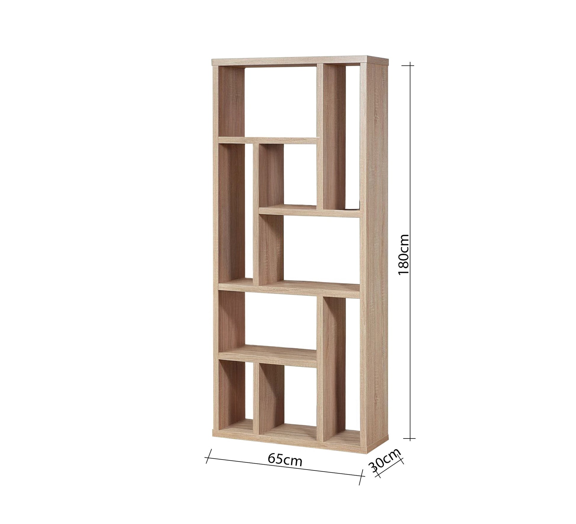 Distinctive bookcase with unique partitions - Vitrine Furniture - Furniture
