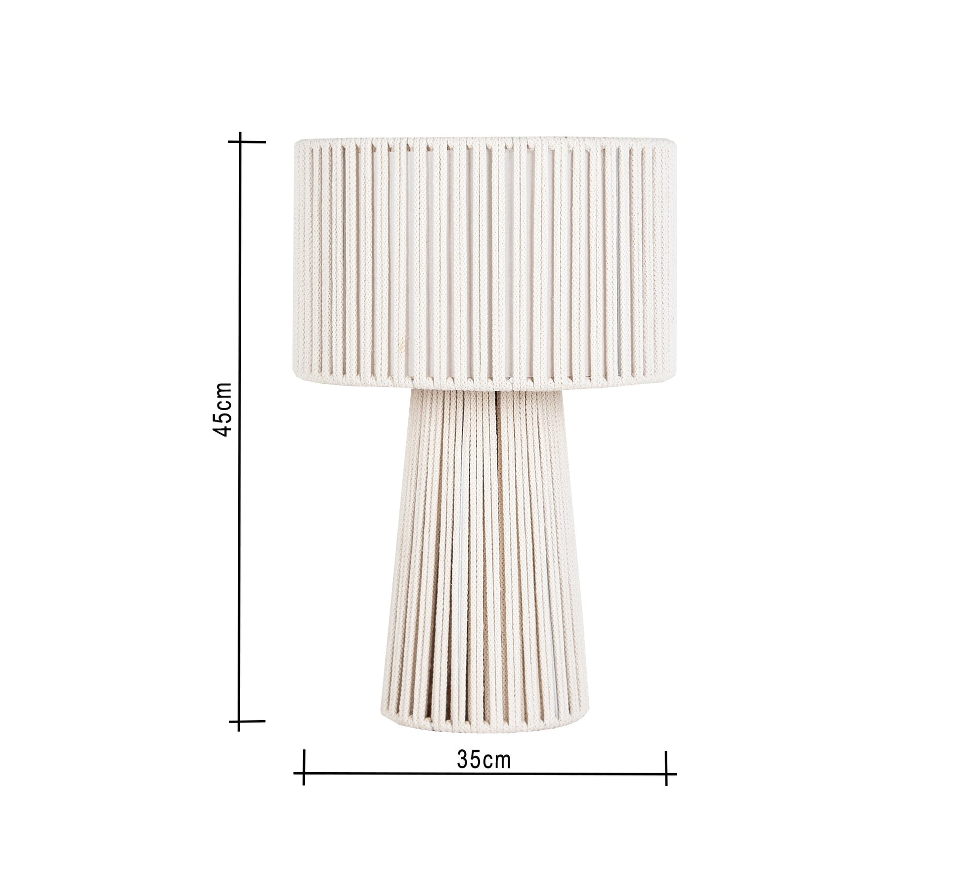 Distinctive lampshade with wonderful fabric texture - Vitrine Furniture - Lighting