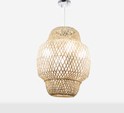 Distinctive lantern design cane ceiling lamp - Vitrine Furniture - Lighting